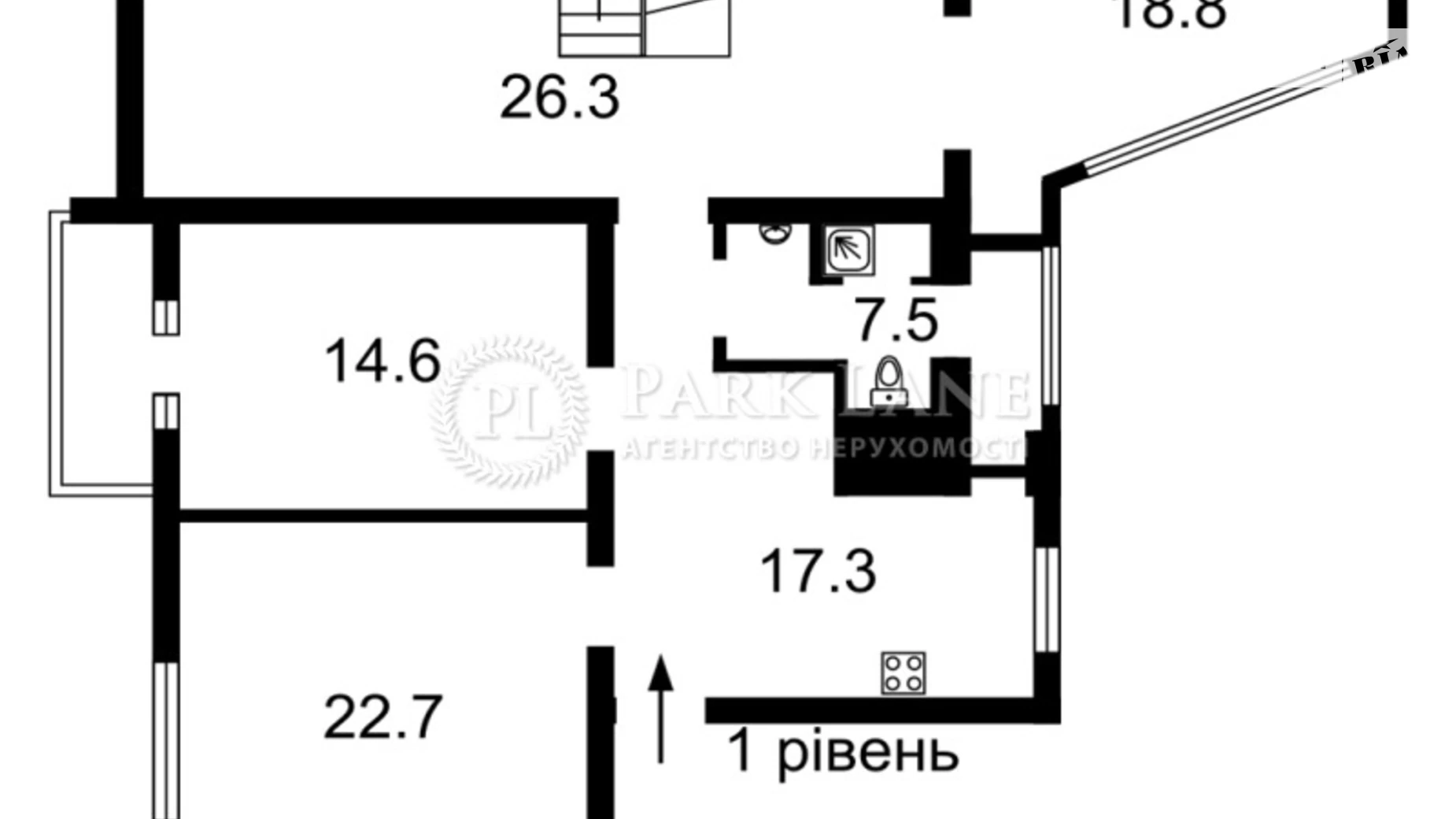 Продается 4-комнатная квартира 136.3 кв. м в Киеве, ул. Обсерваторная