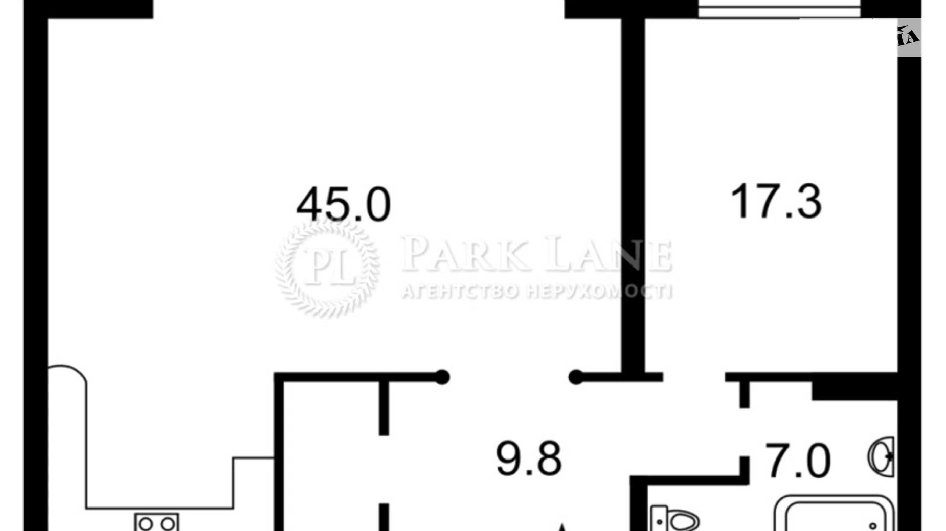 Продается 2-комнатная квартира 83 кв. м в Киеве, просп. Павла Тычины, 2