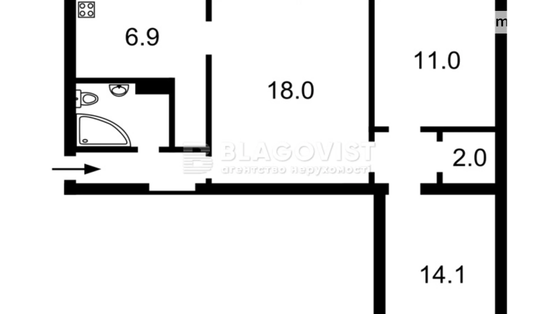 Продается 3-комнатная квартира 63 кв. м в Киеве, ул. Заплавная(Красноармейская (Бортничи)), 102