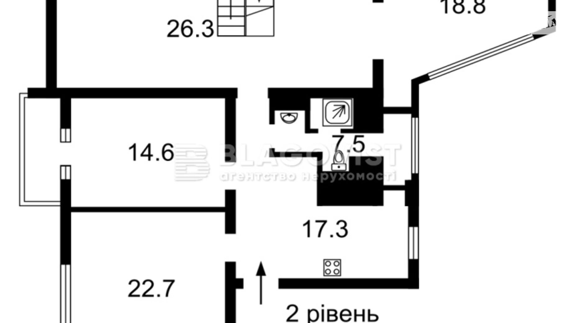 Продается 5-комнатная квартира 136.3 кв. м в Киеве, ул. Обсерваторная