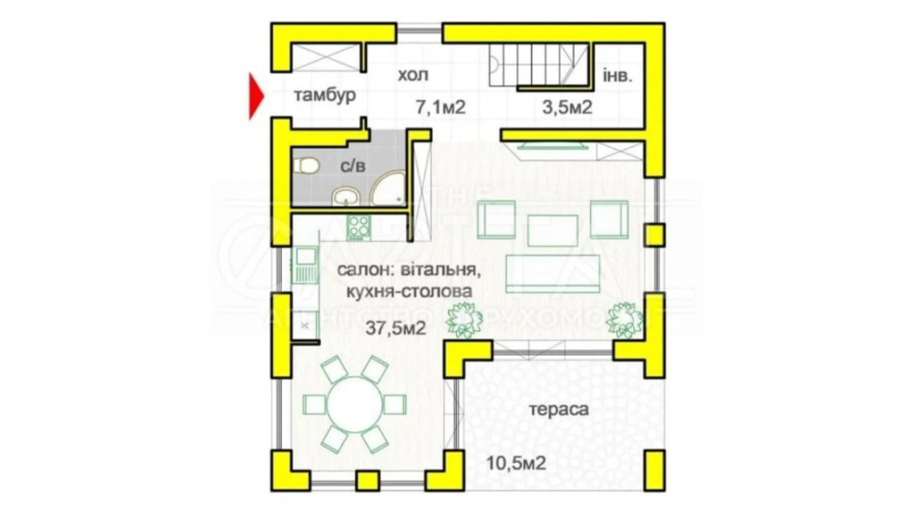 Продается дом на 2 этажа 116 кв. м с мебелью, цена: 100000 $ - фото 4
