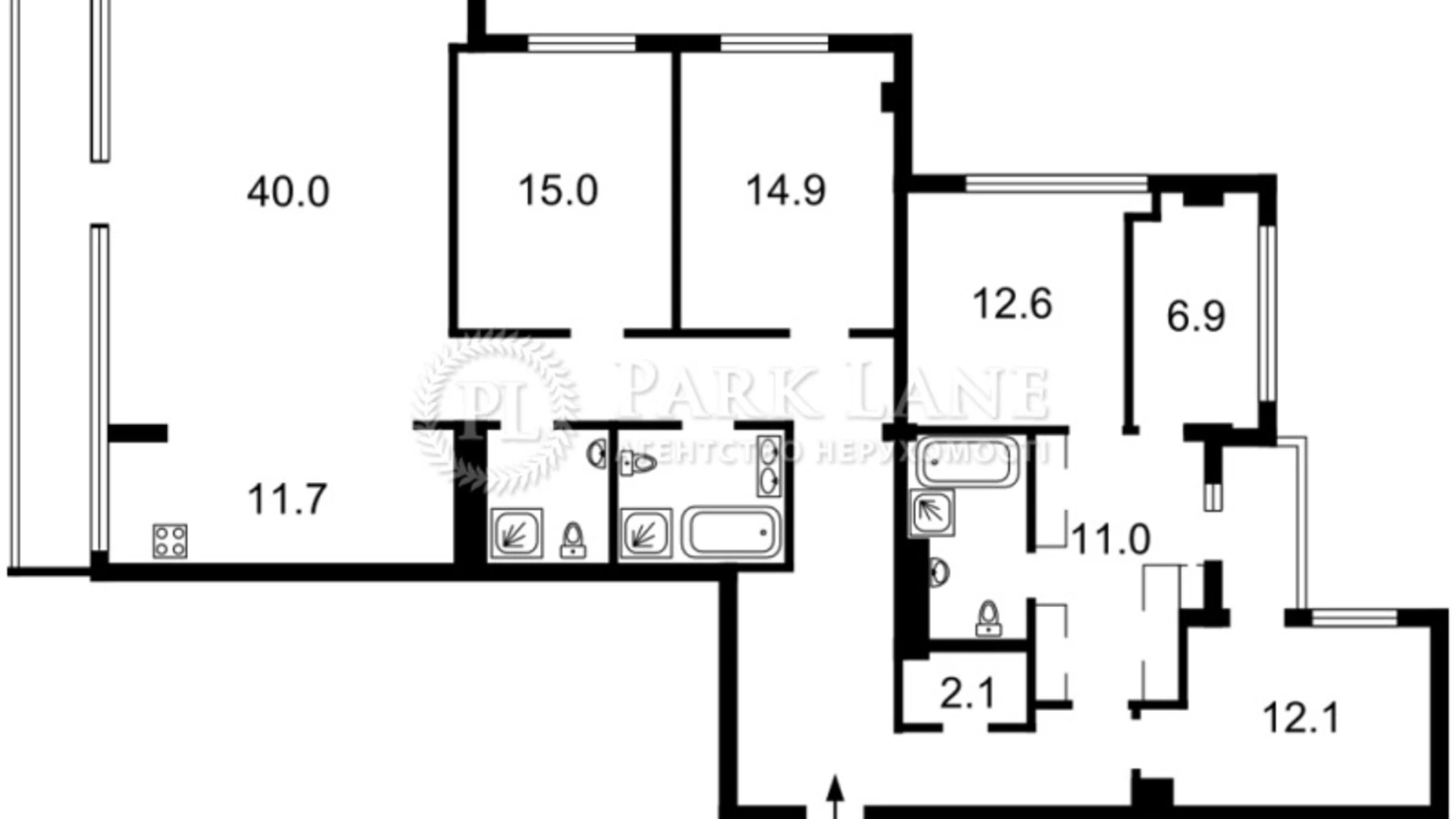 Продается 4-комнатная квартира 182 кв. м в Киеве, ул. Садово-Ботаническая(Тимирязевская), 46 - фото 4