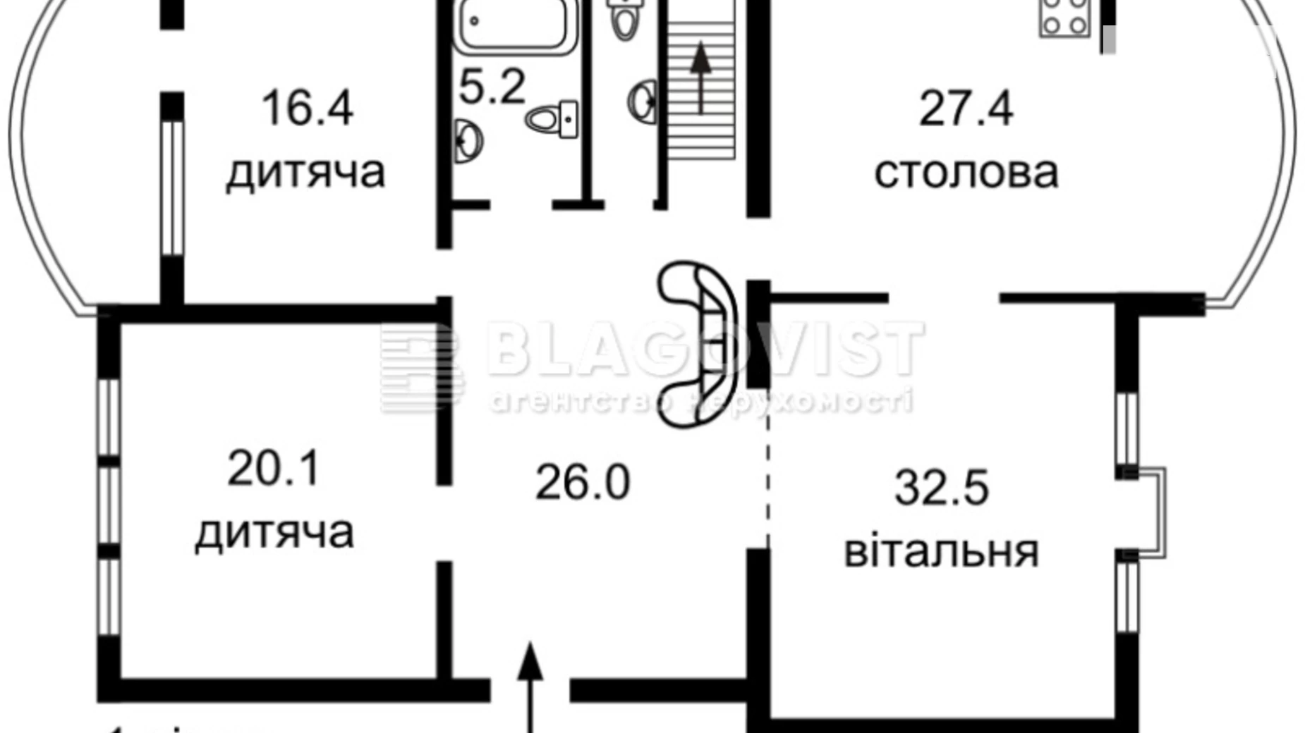 Продается 5-комнатная квартира 230 кв. м в Киеве, наб. Оболонская, 7