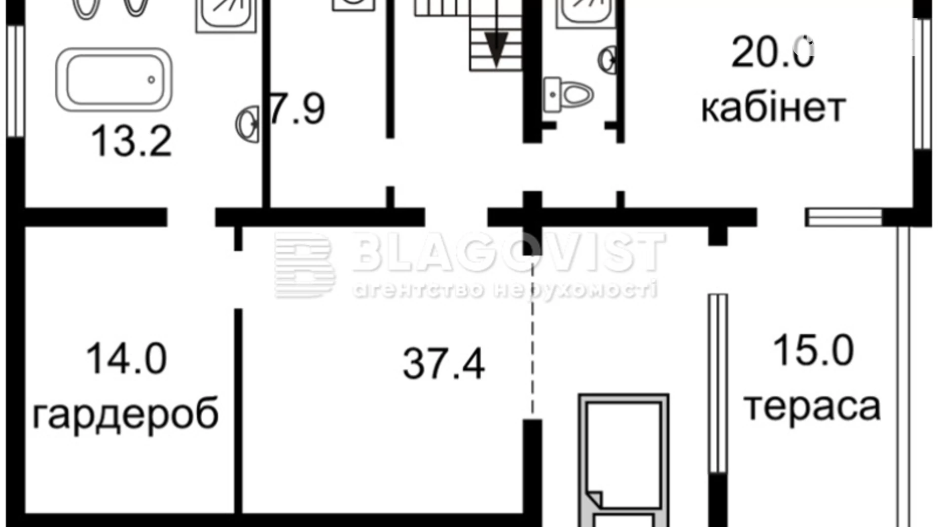 Продается 5-комнатная квартира 230 кв. м в Киеве, наб. Оболонская, 7