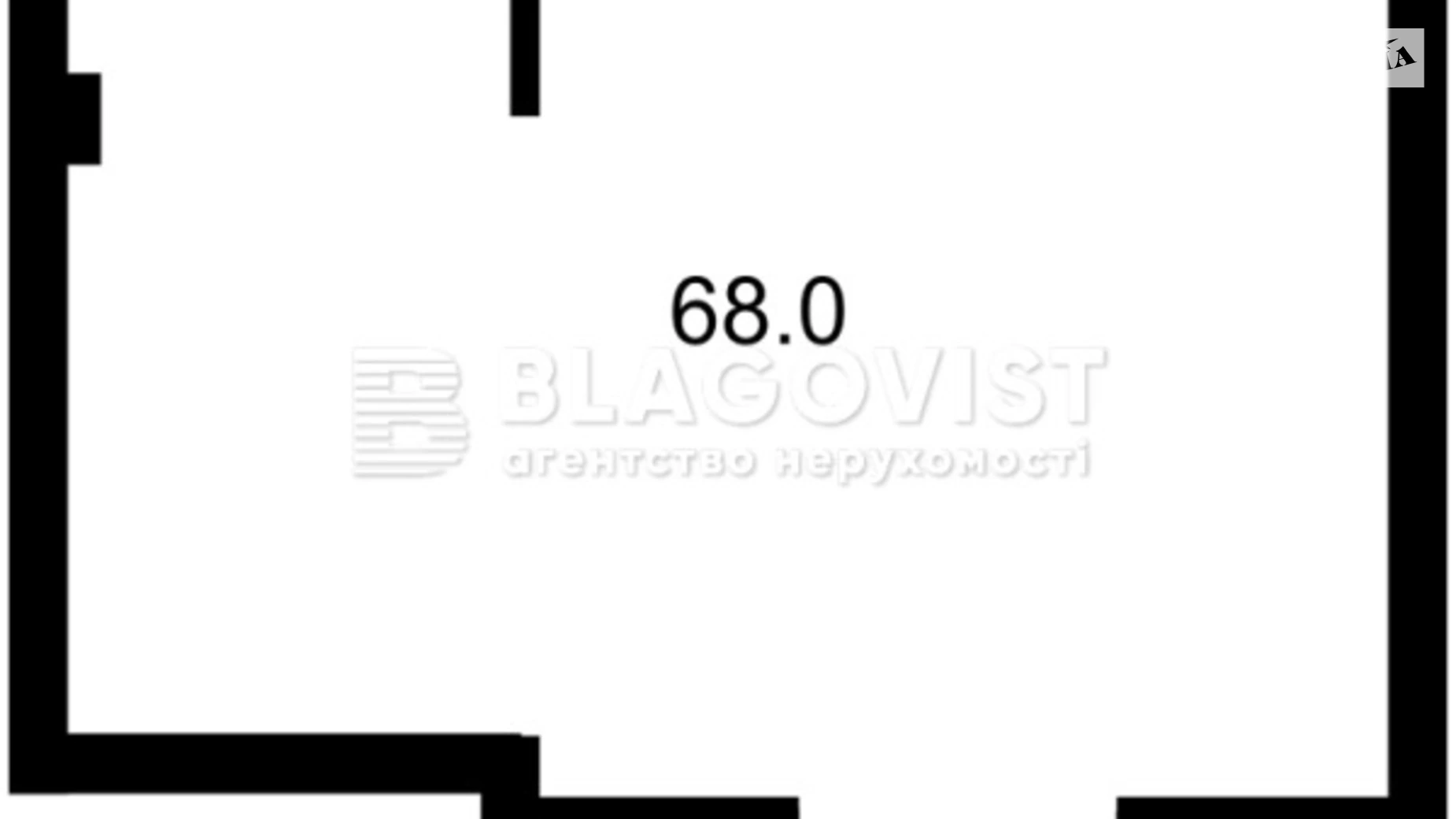 Продається 2-кімнатна квартира 82 кв. м у Києві, вул. Жилянська, 68