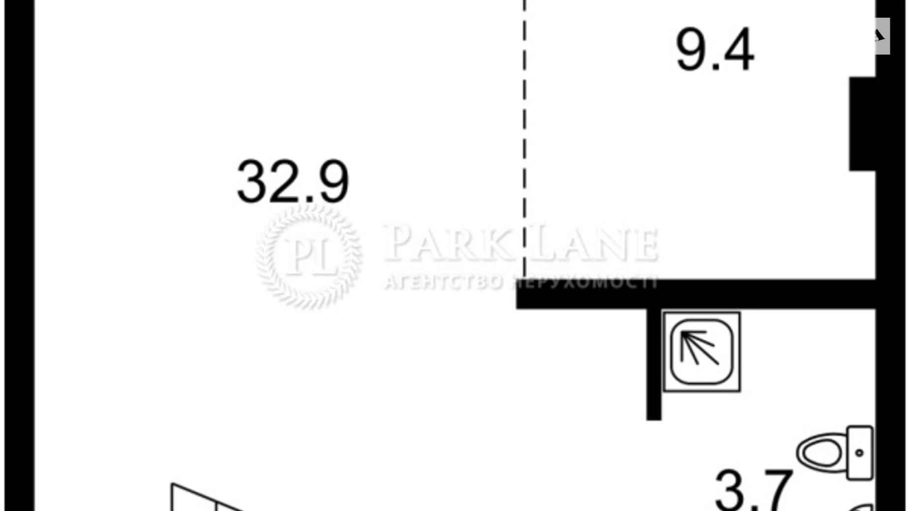 Продается 2-комнатная квартира 82.2 кв. м в Киеве, ул. Прорезная, 22