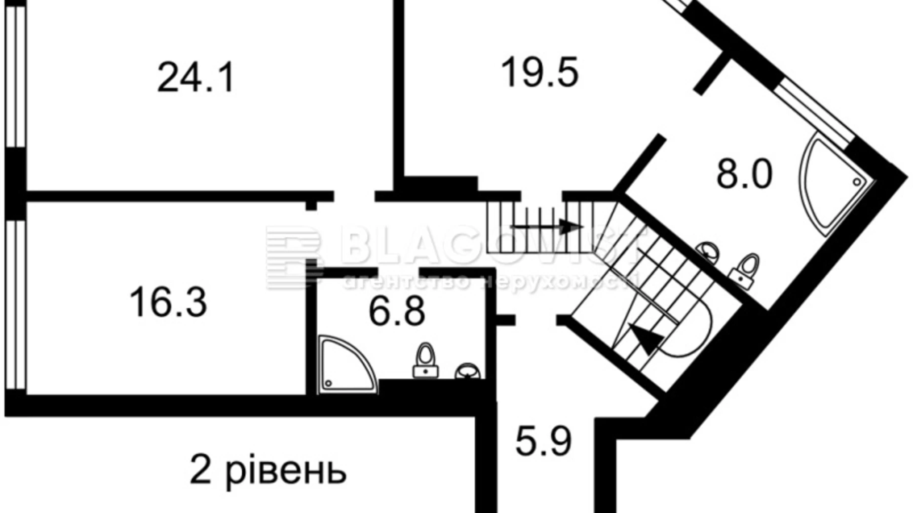 Продается 4-комнатная квартира 180.8 кв. м в Киеве, ул. Дегтяревская - фото 5