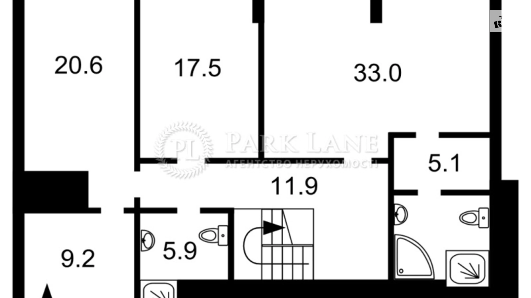 Продается 5-комнатная квартира 216 кв. м в Киеве, ул. Деловая, 1/2