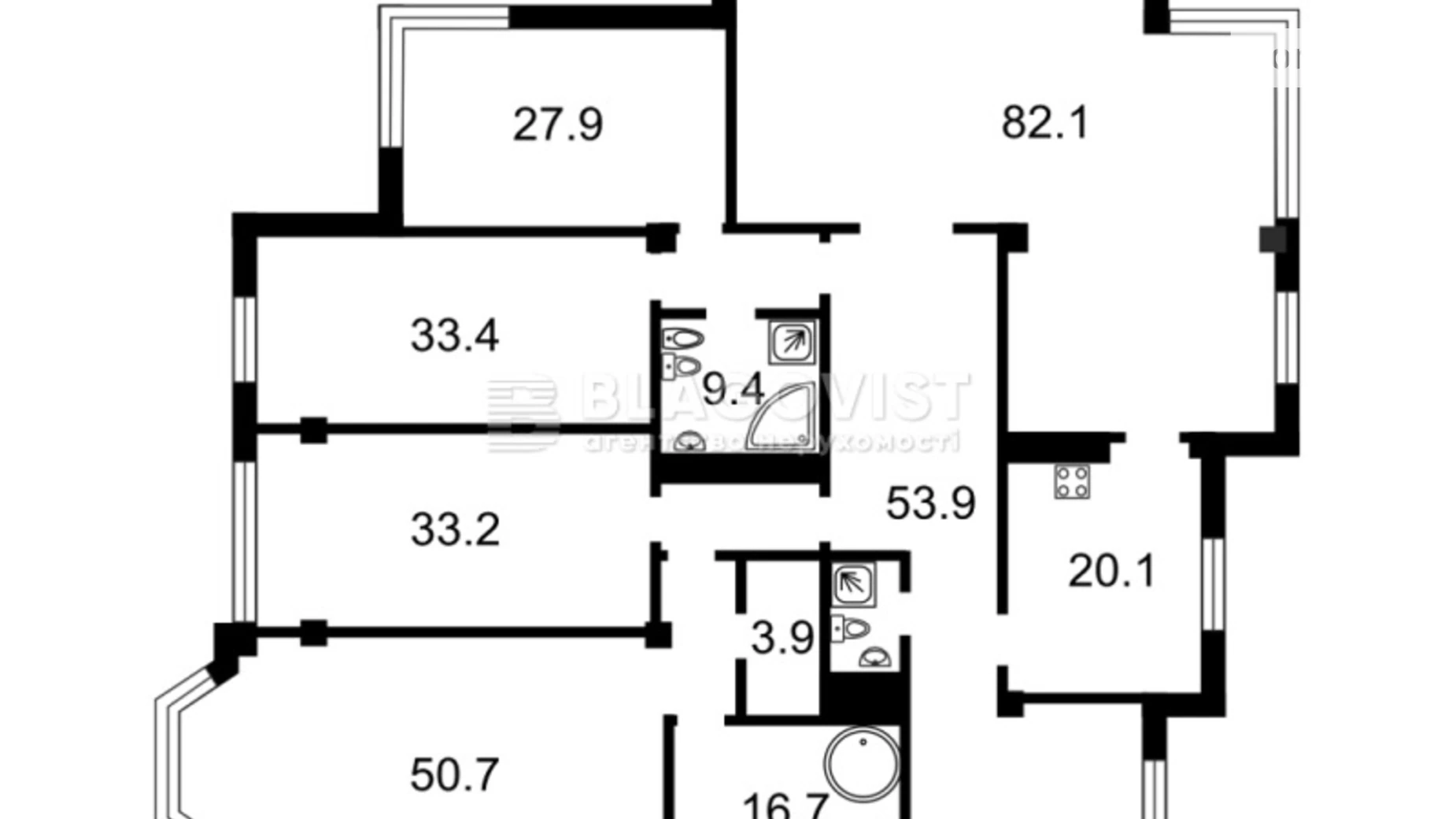 Продается 6-комнатная квартира 345 кв. м в Киеве, ул. Михайла Грушевского - фото 5