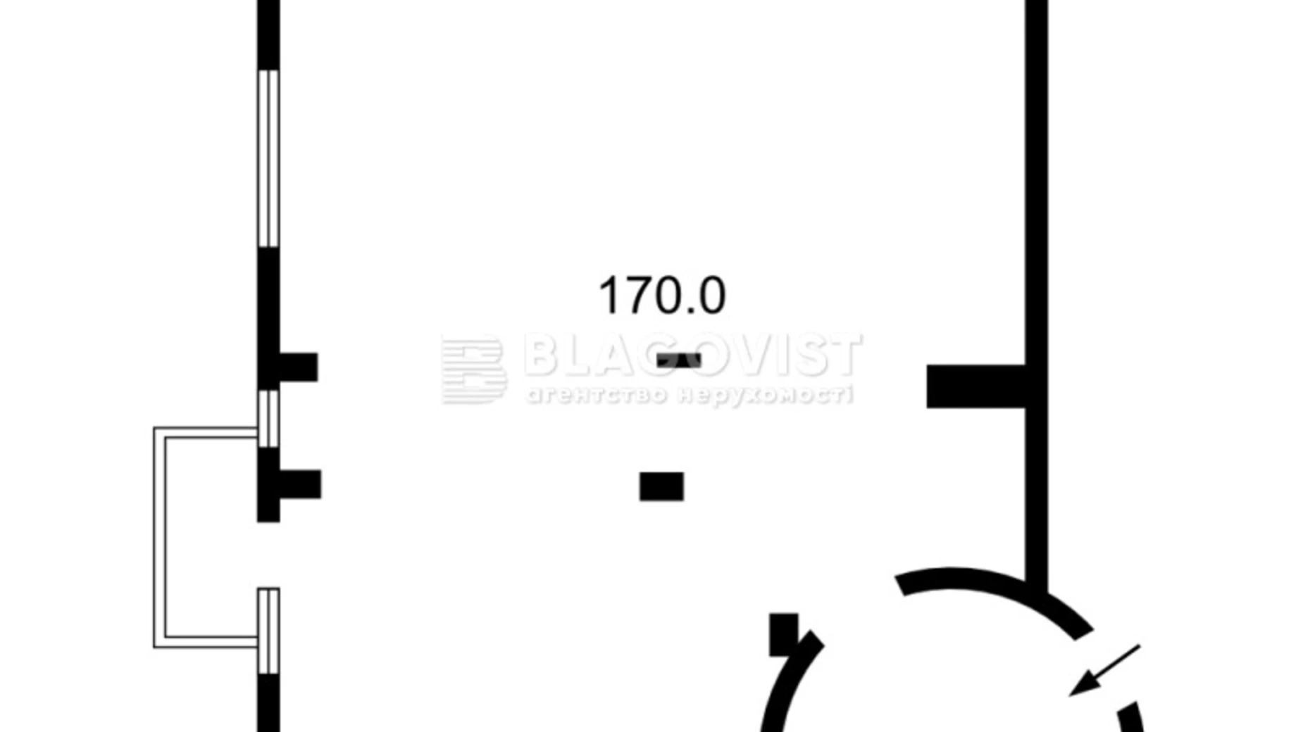 Продается 4-комнатная квартира 170 кв. м в Киеве, ул. Бульварно-Кудрявская, 21