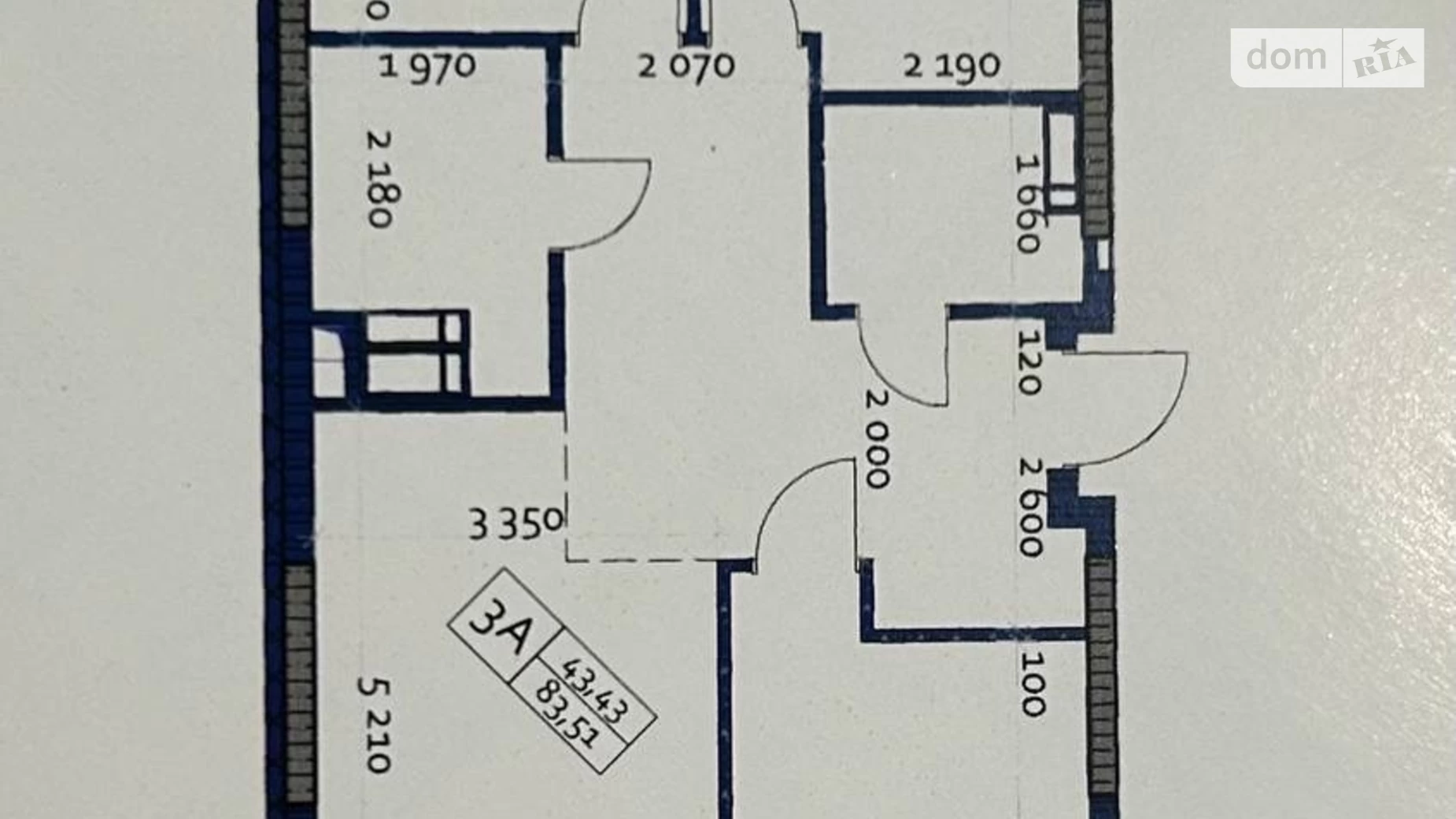 Продается 3-комнатная квартира 84 кв. м в Киеве, ул. Семьи Кульженков, 22