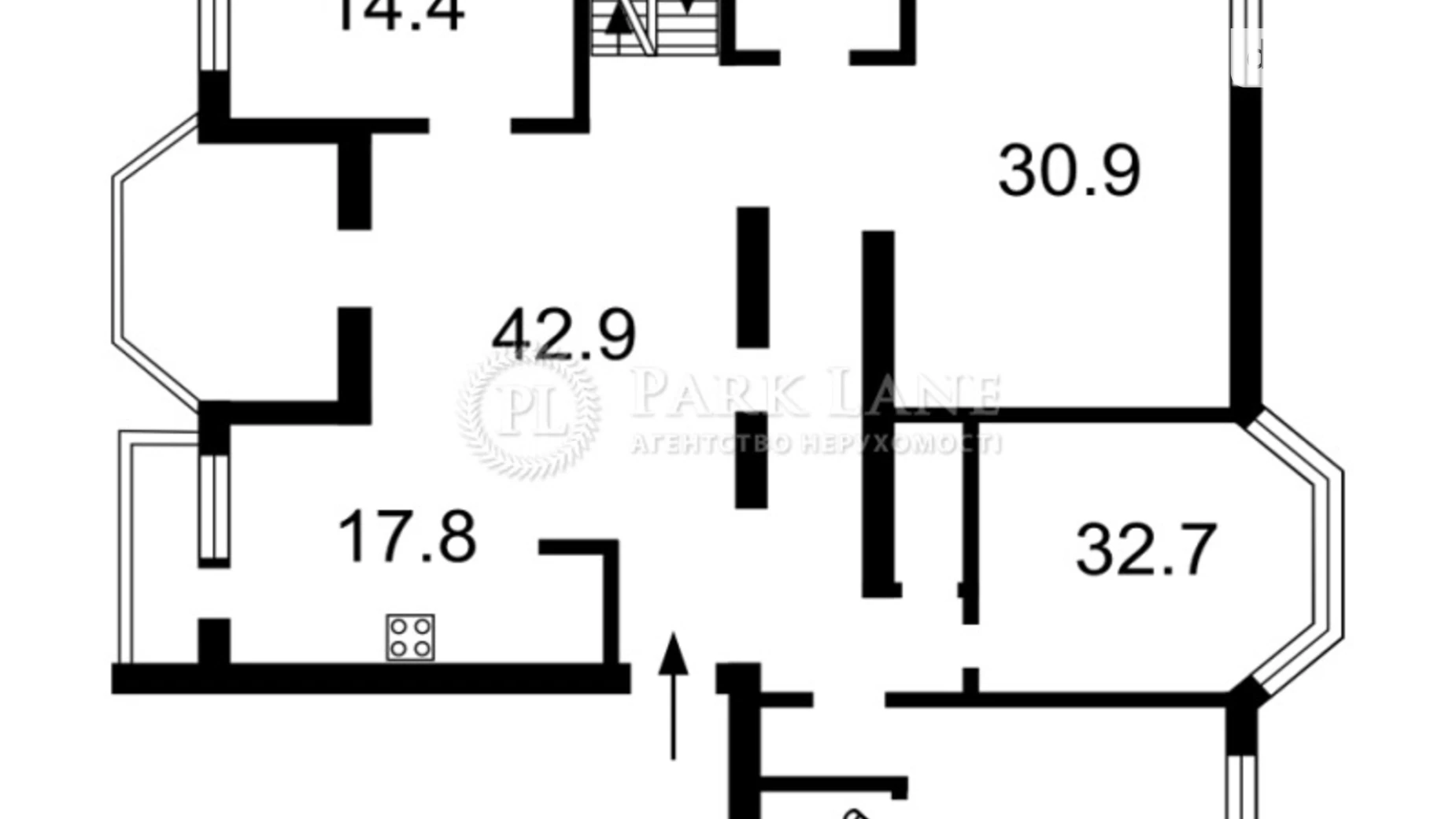 Продается 8-комнатная квартира 275 кв. м в Киеве, ул. Введенская, 29/58