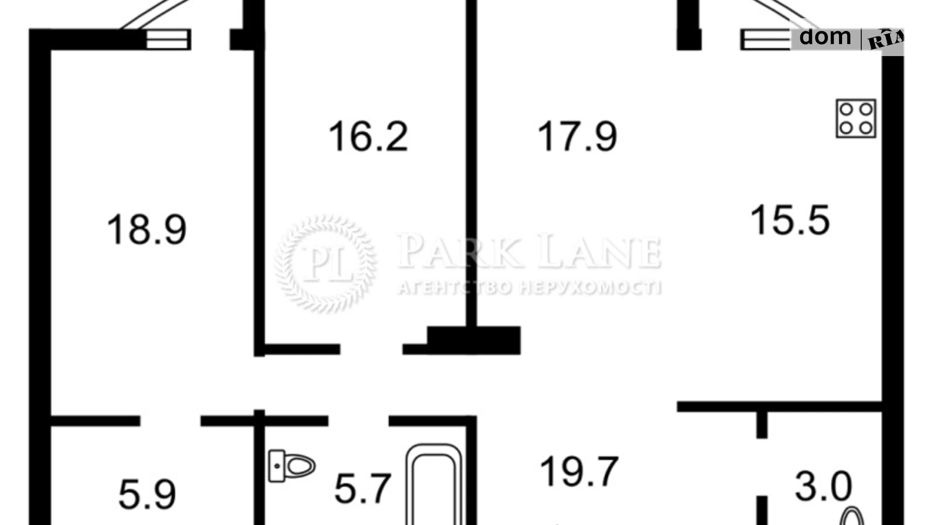 Продается 3-комнатная квартира 103 кв. м в Киеве, ул. Александра Кошица