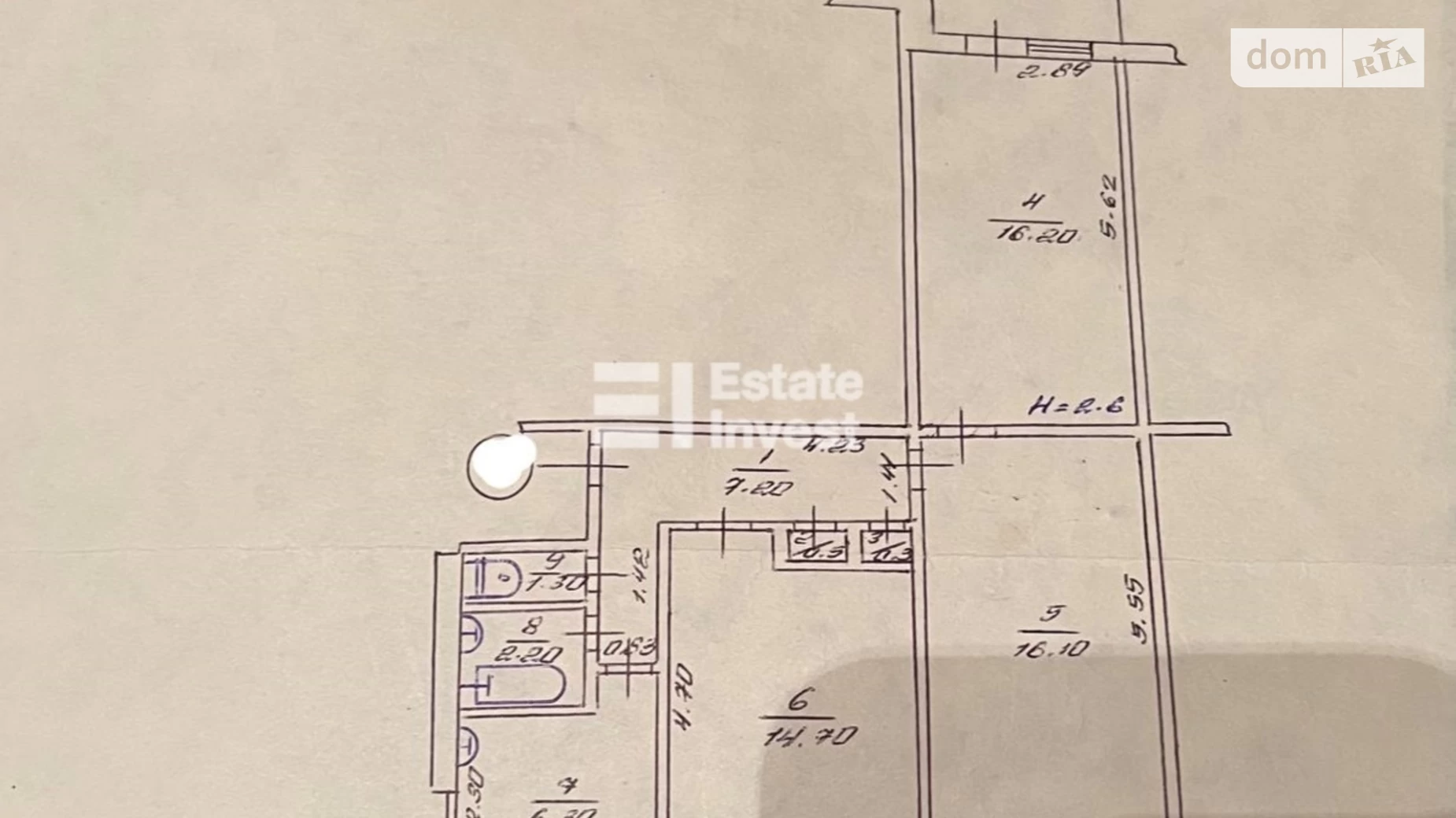 Продається 3-кімнатна квартира 65 кв. м у Харкові, просп. Гагаріна, 174