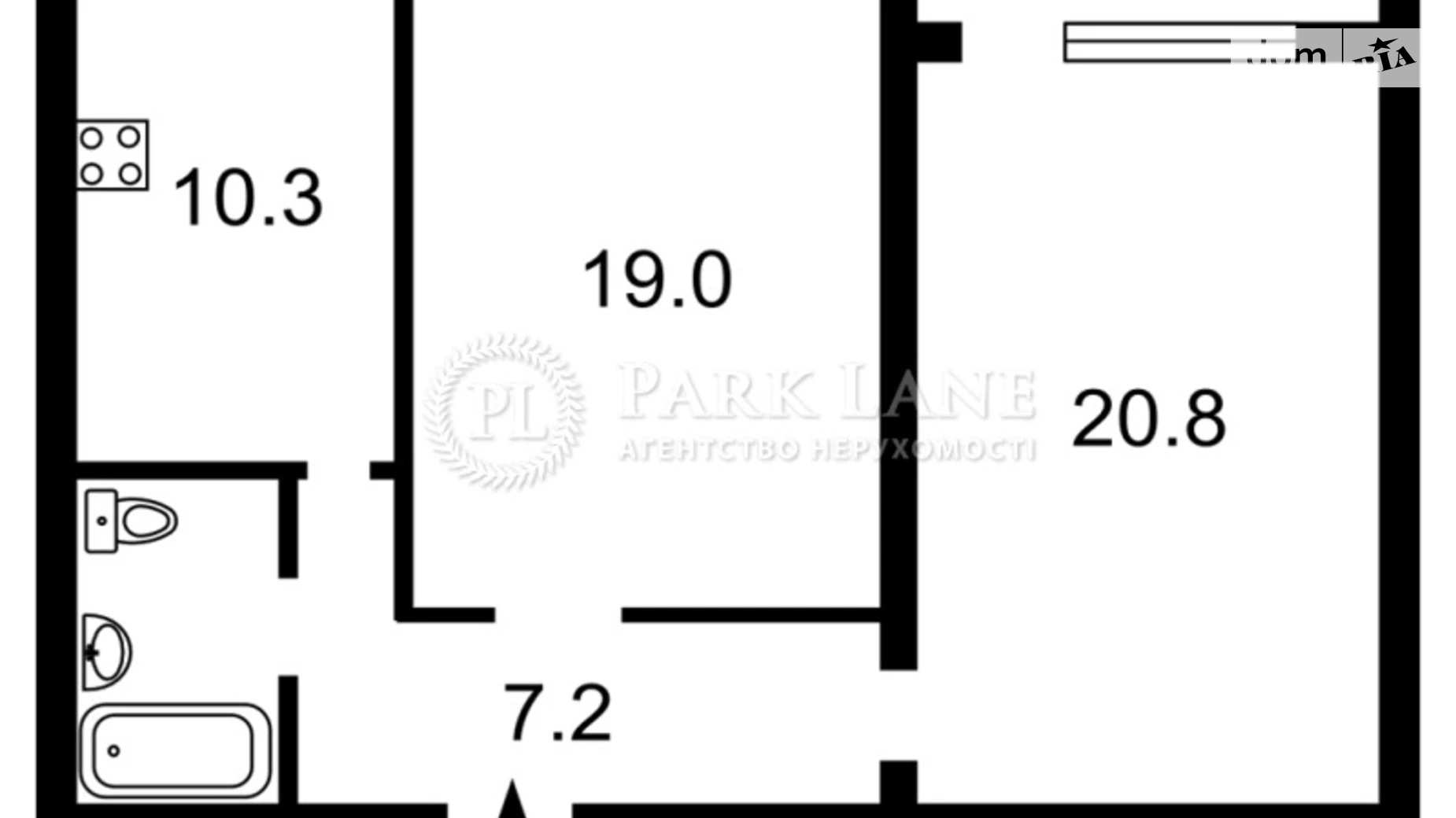 Продается 2-комнатная квартира 65 кв. м в Киеве, ул. Резницкая, 8