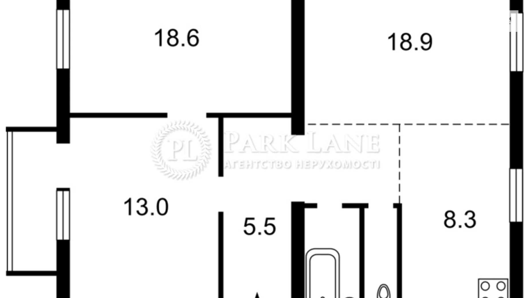 Продается 3-комнатная квартира 75 кв. м в Киеве, ул. Иоанна Павла II(Патриса Лумумбы), 15