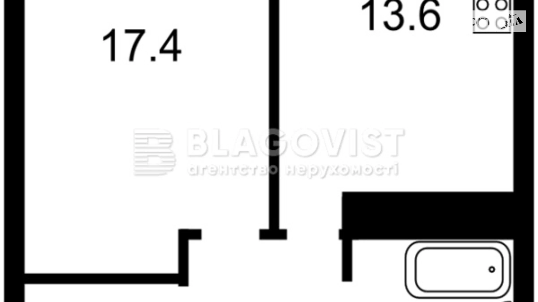 Продается 1-комнатная квартира 45 кв. м в Киеве, ул. Юношеская, 8 - фото 3