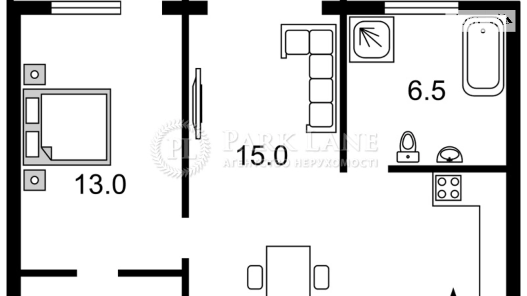 Продается 2-комнатная квартира 44.7 кв. м в Киеве, ул. Заплавная(Красноармейская (Бортничи)), 45