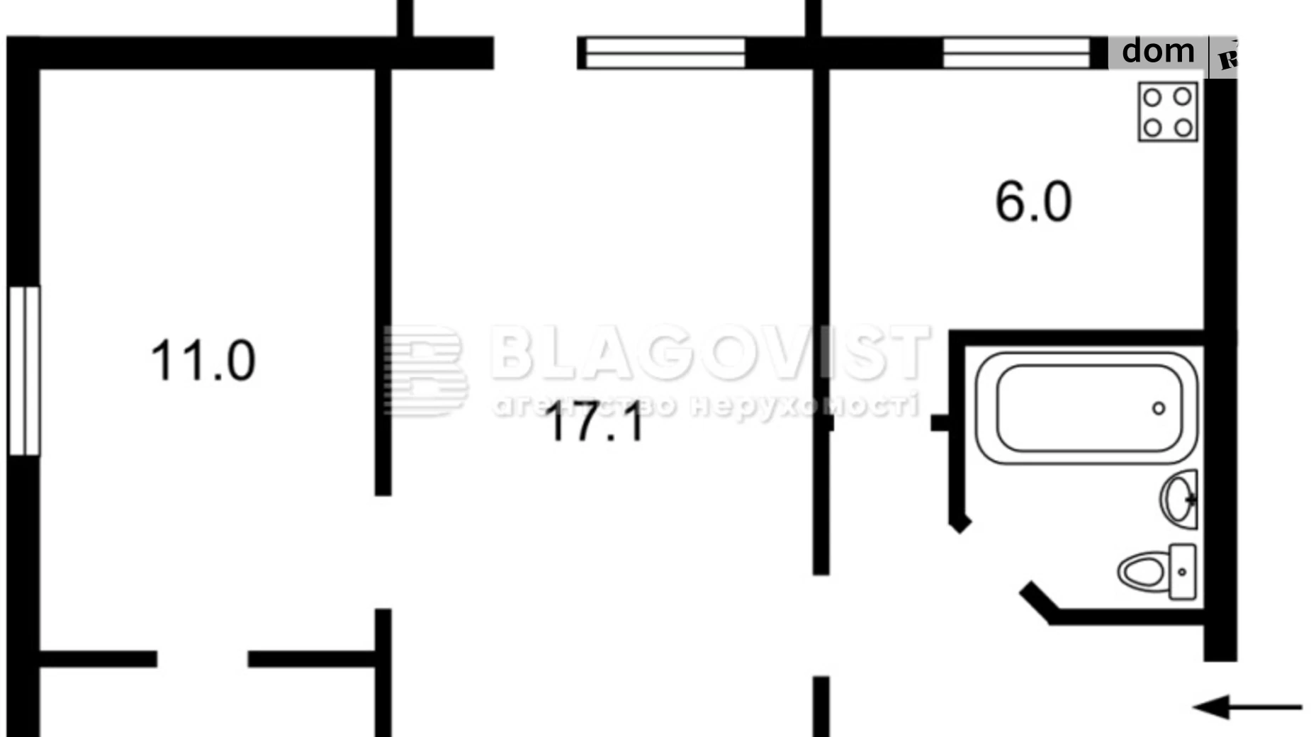 Продается 2-комнатная квартира 62 кв. м в Киеве, ул. Заплавная(Красноармейская (Бортничи)), 51 - фото 3