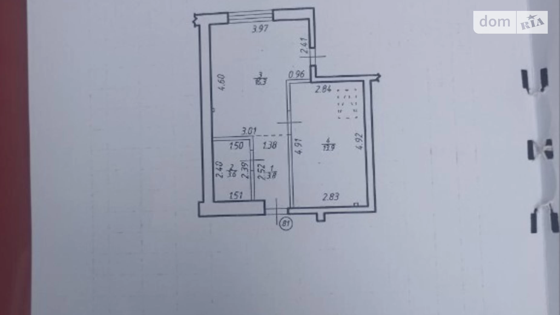 Продається 1-кімнатна квартира 37 кв. м у Івано-Франківську, вул. Височана Семена