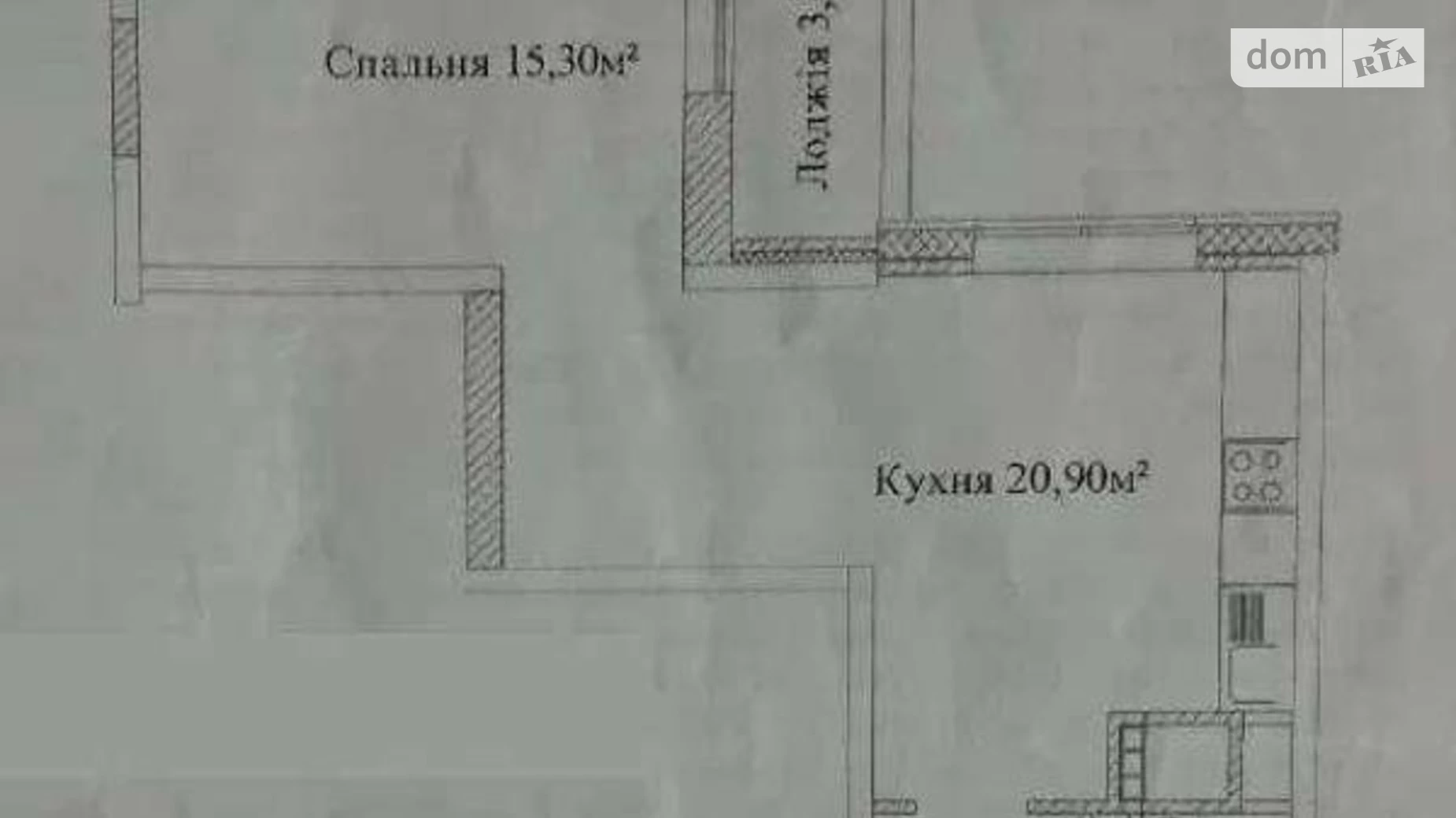 Продається 1-кімнатна квартира 49 кв. м у Одесі, вул. Варненська, 27/2А