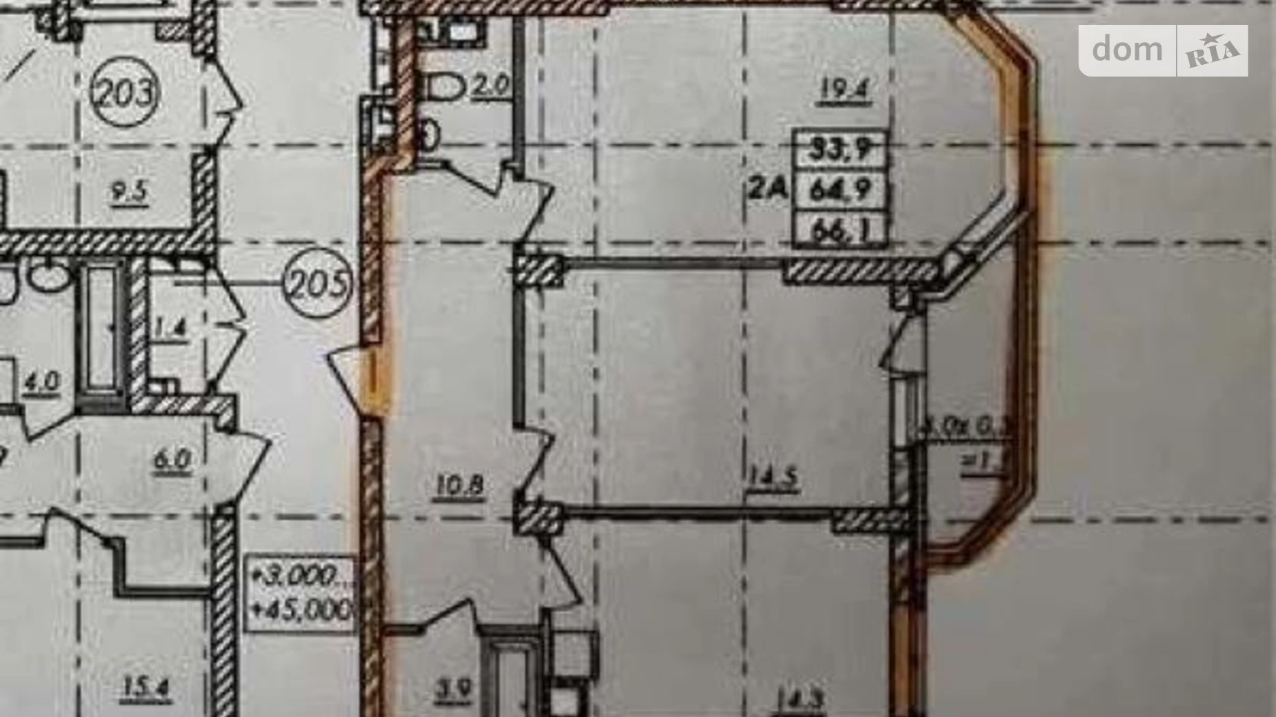 Продается 2-комнатная квартира 66 кв. м в Одессе, Овидиопольская дор., 3 - фото 3