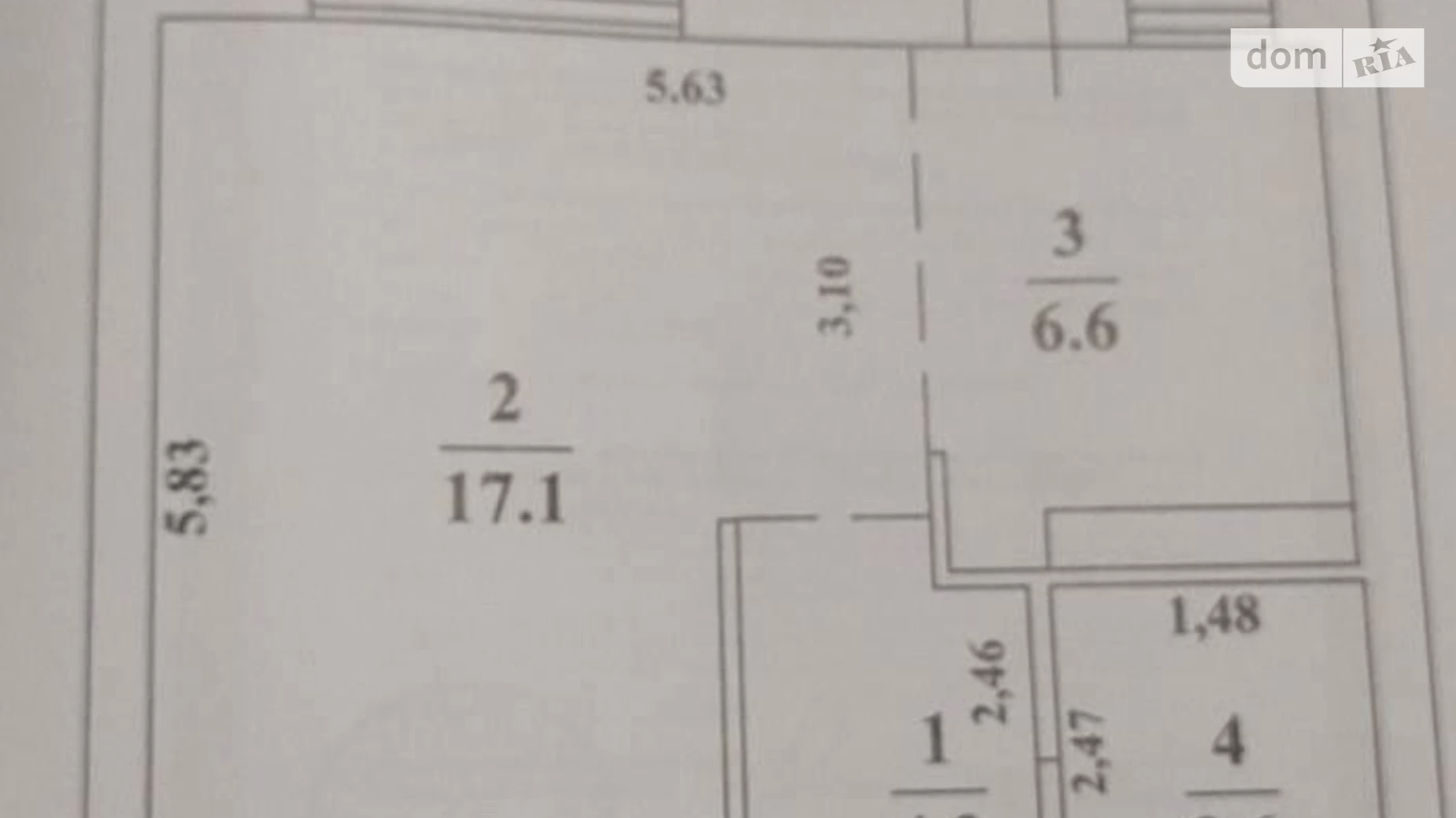 Продается 1-комнатная квартира 35 кв. м в Одессе, ул. Жемчужная - фото 2