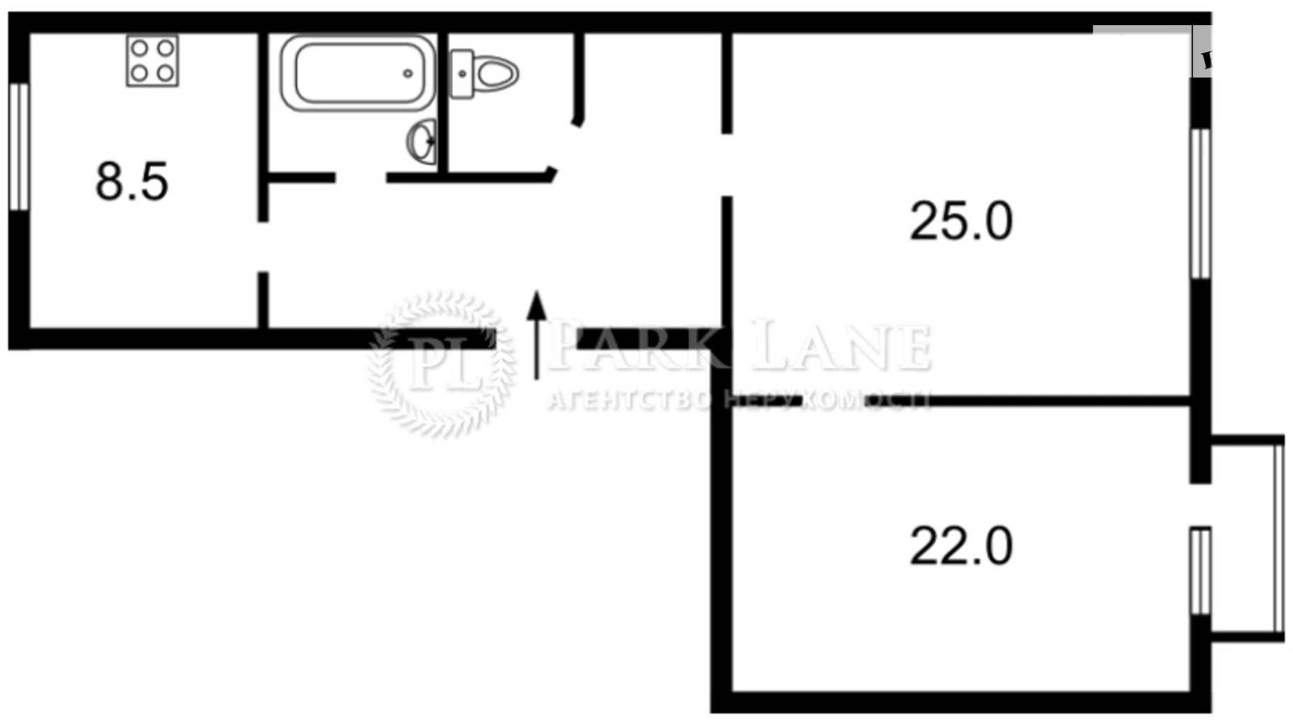 Продается 2-комнатная квартира 61 кв. м в Киеве, ул. Николая Лысенко, 8 - фото 5