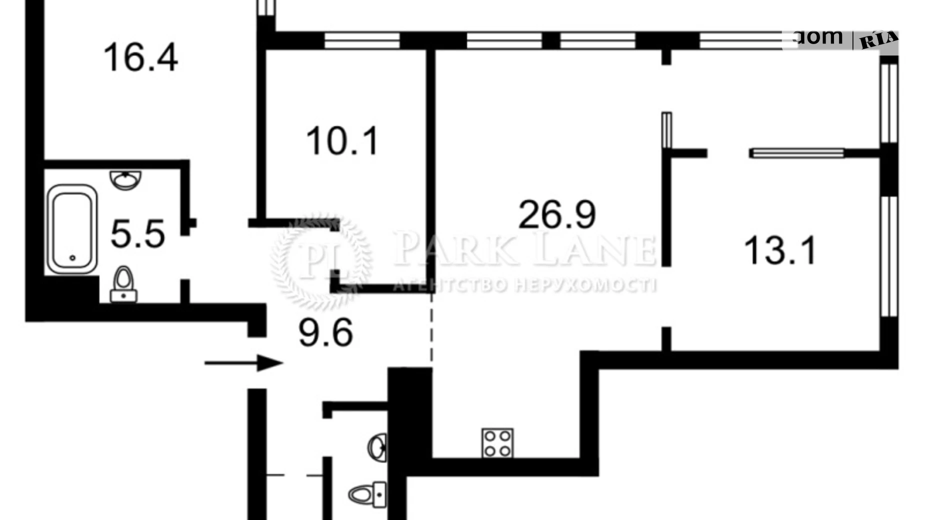 Продается 3-комнатная квартира 92.7 кв. м в Киеве, ул. Всеволода Змиенко, 21 - фото 4