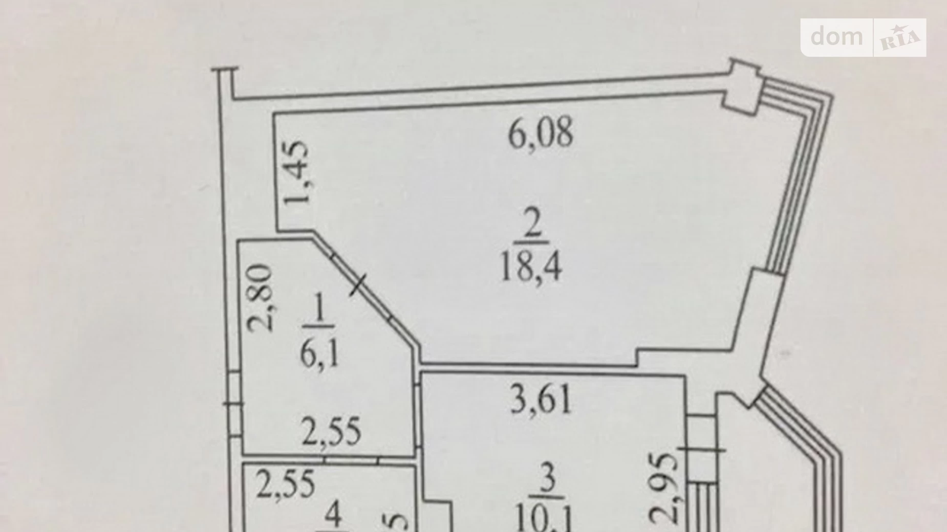 Продається 1-кімнатна квартира 42 кв. м у Одесі, вул. Прохоровська, 40 корпус 1