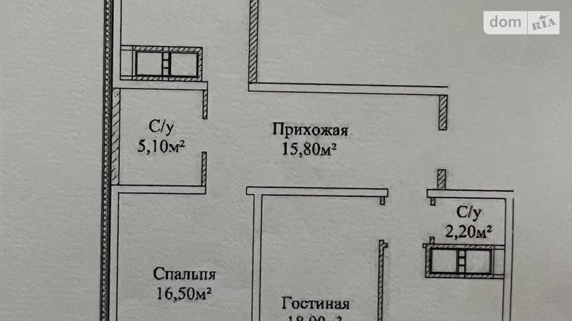 Продается 3-комнатная квартира 96 кв. м в Одессе, ул. Михайловская