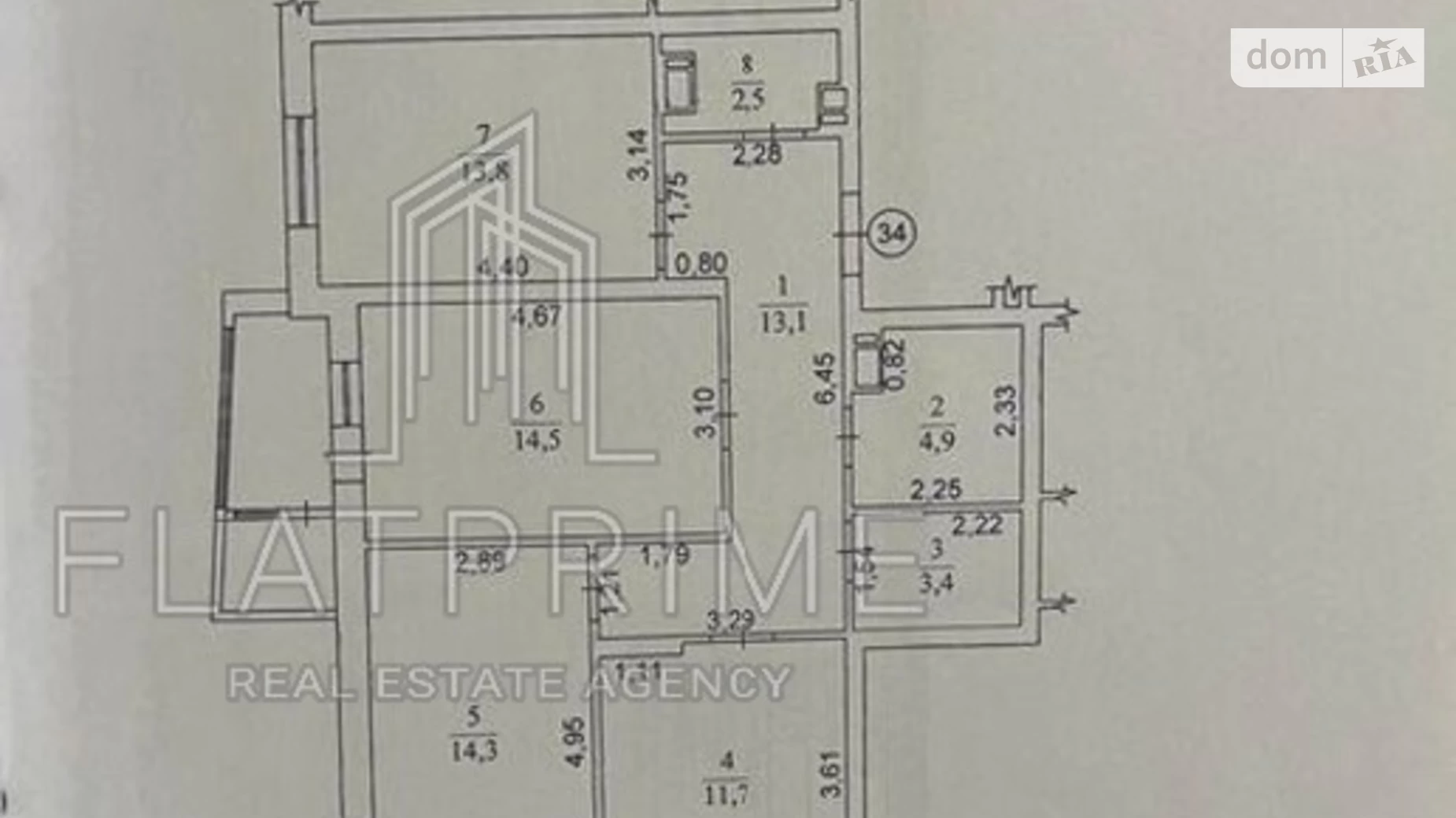 Продается 3-комнатная квартира 81 кв. м в Киеве, ул. Ивана Выговского(Маршала Гречко), 10Б