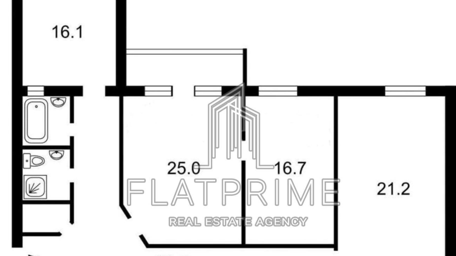 Продается 4-комнатная квартира 109 кв. м в Киеве, ул. Саксаганского, 44А