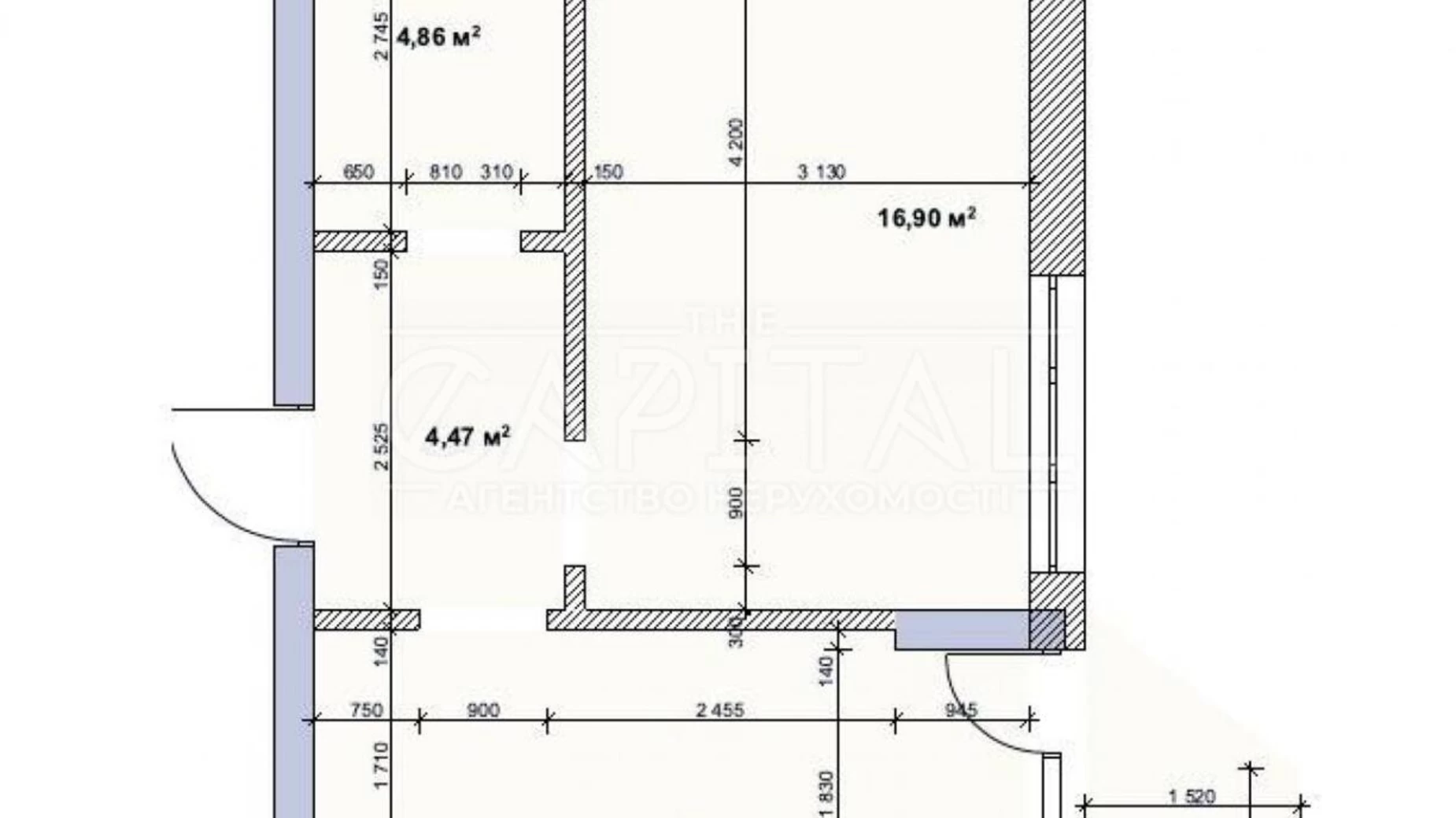 Продается 1-комнатная квартира 42 кв. м в Киеве, ул. Дубищанская - фото 2