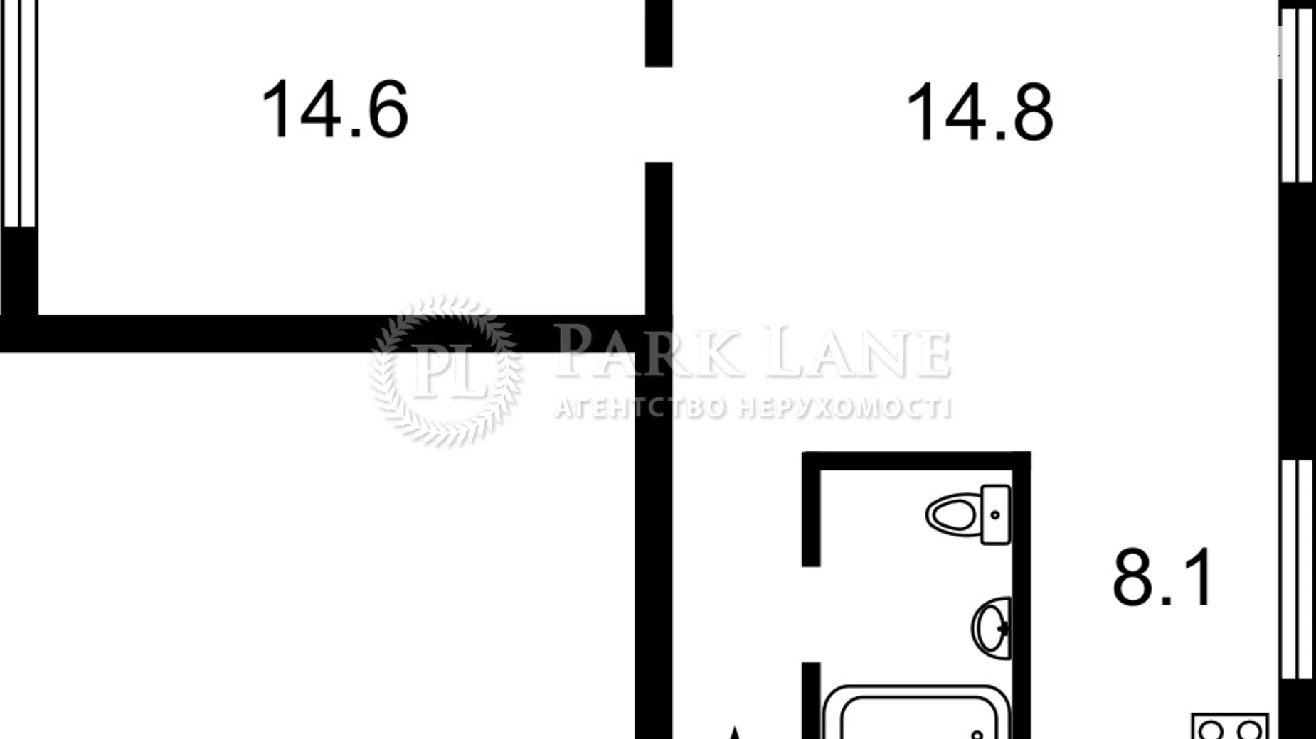 Продается 2-комнатная квартира 15 кв. м в Киеве, ул. Профессора Подвысоцкого, 3А