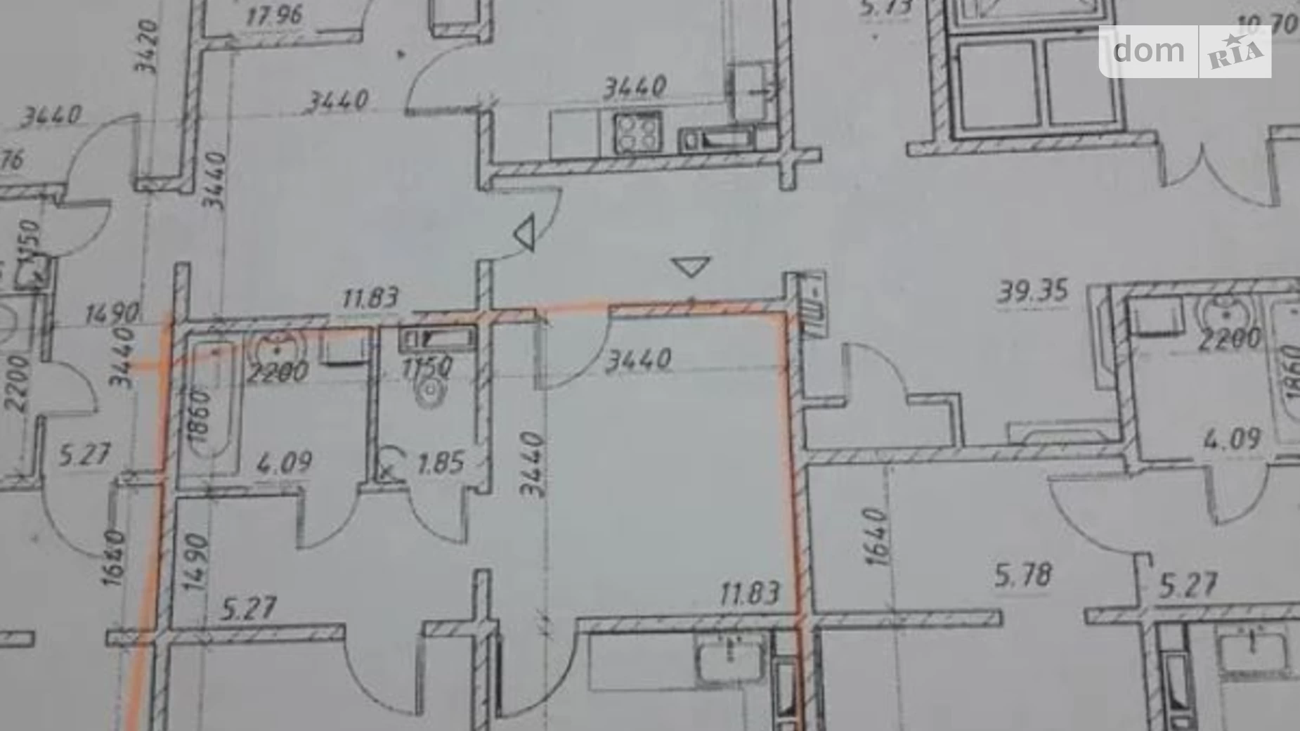 Продается 1-комнатная квартира 55 кв. м в Киеве, ул. Бориса Антоненко-Давыдовича