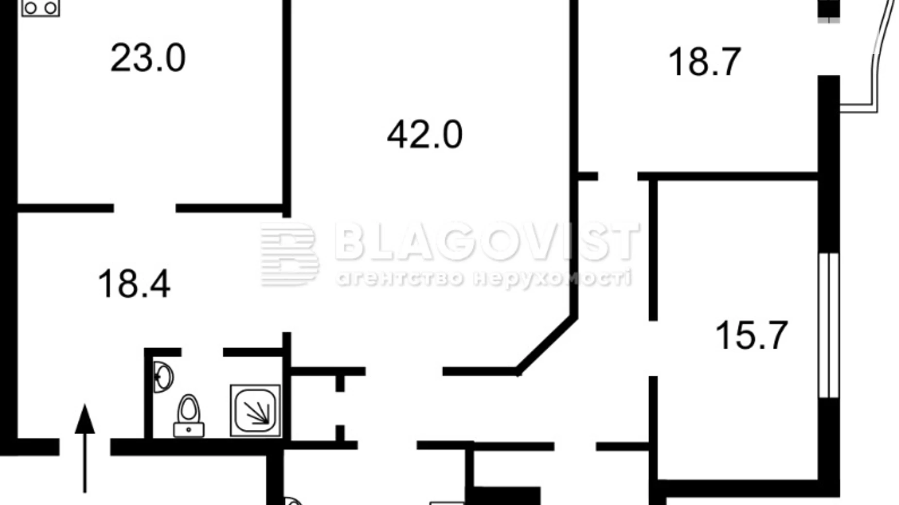 Продается 4-комнатная квартира 156 кв. м в Киеве, ул. Юрия Ильенко, 18Б - фото 2