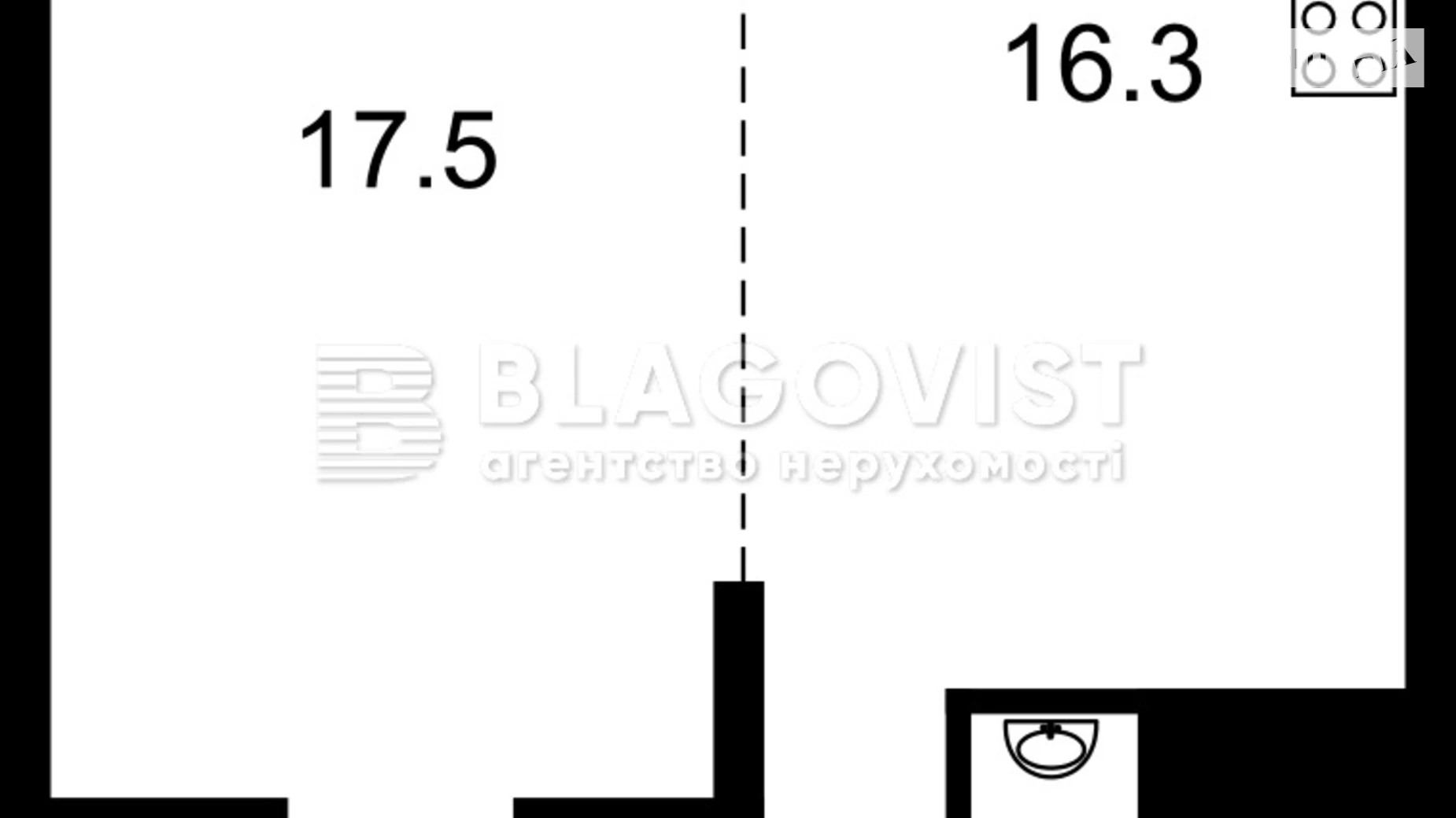 Продается 1-комнатная квартира 41 кв. м в Киеве, ул. Сергея Колоса, 2Е - фото 5