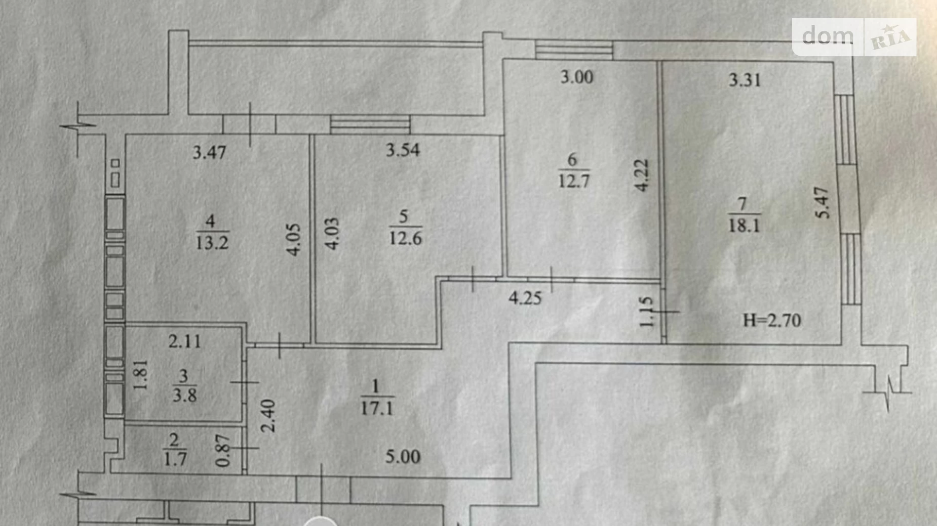 Продається 3-кімнатна квартира 83 кв. м у Харкові, просп. Героїв Харкова(Московський), 268