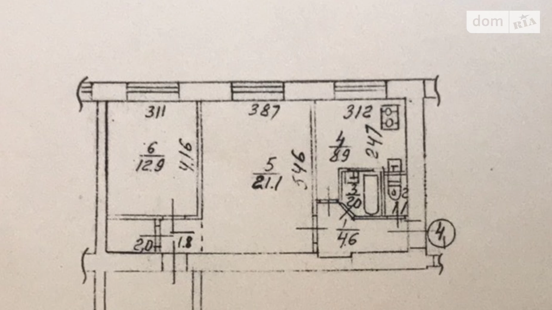 Продается 3-комнатная квартира 72 кв. м в Киеве, пер. Никольский(Январьский), 1/25