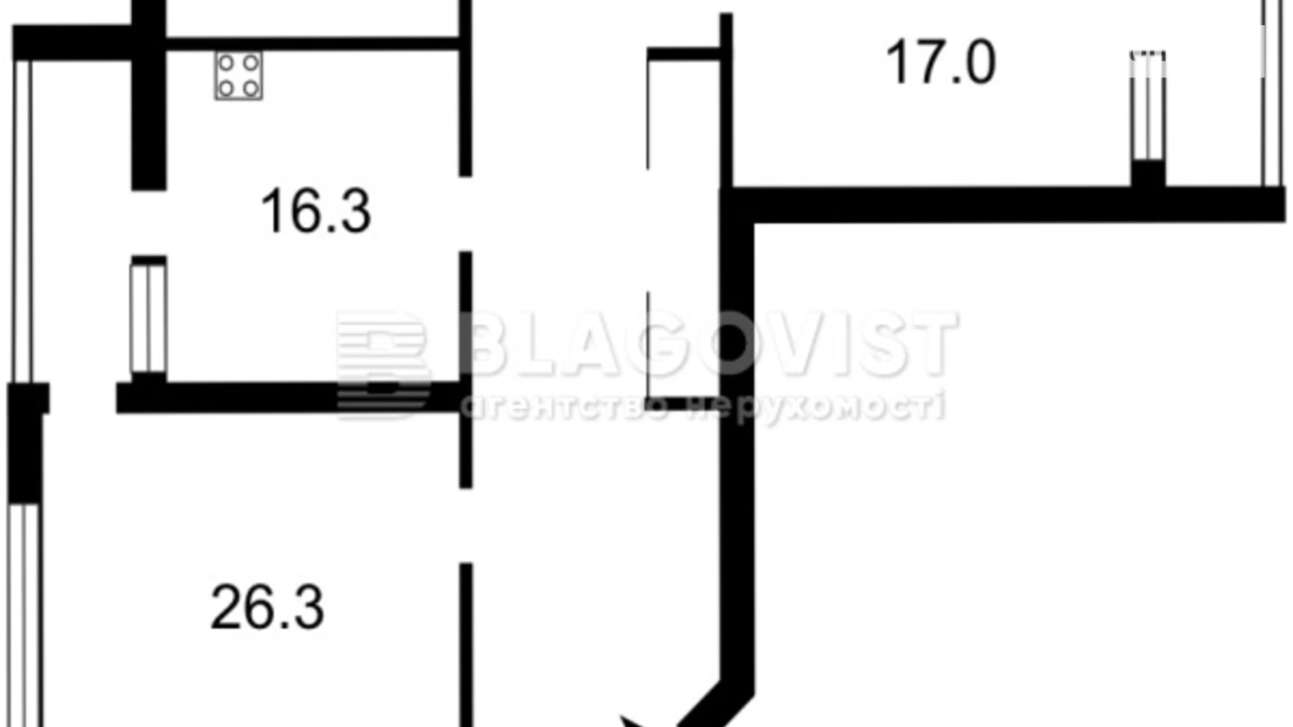 Продается 4-комнатная квартира 167 кв. м в Киеве, просп. Владимира Ивасюка - фото 5