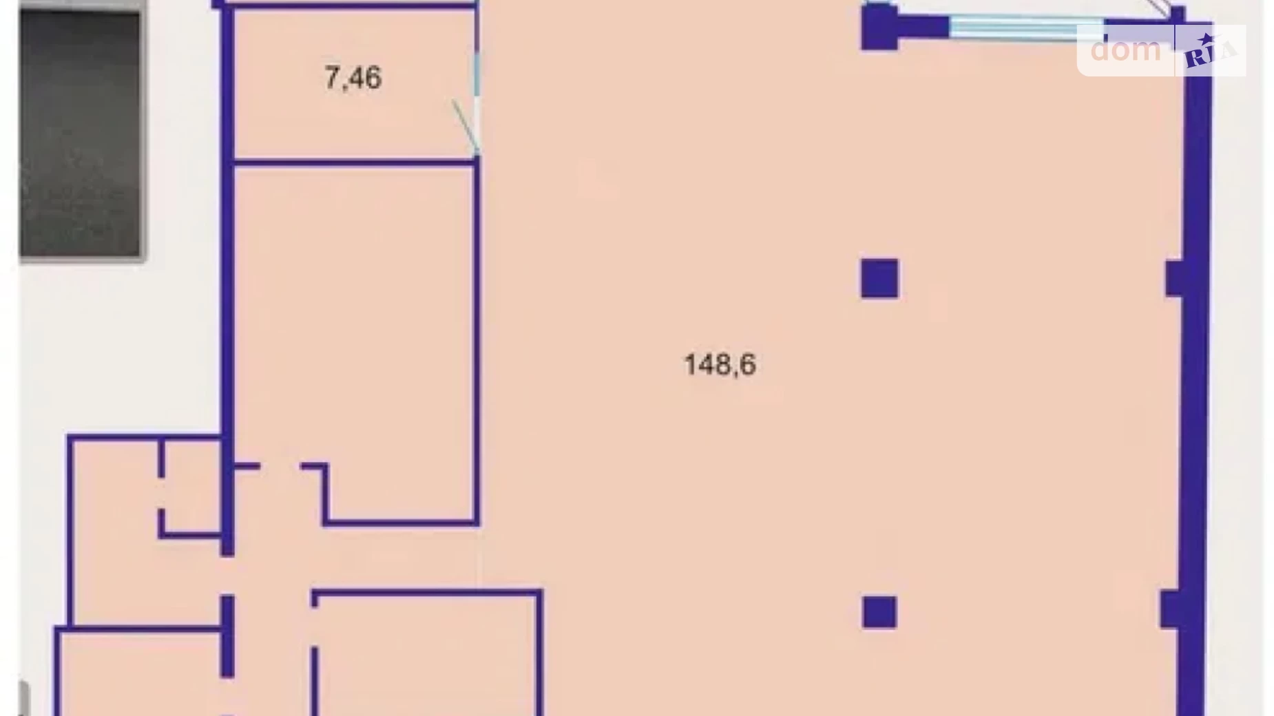 Продається 3-кімнатна квартира 69 кв. м у Дніпрі, вул. Воскресенська, 30