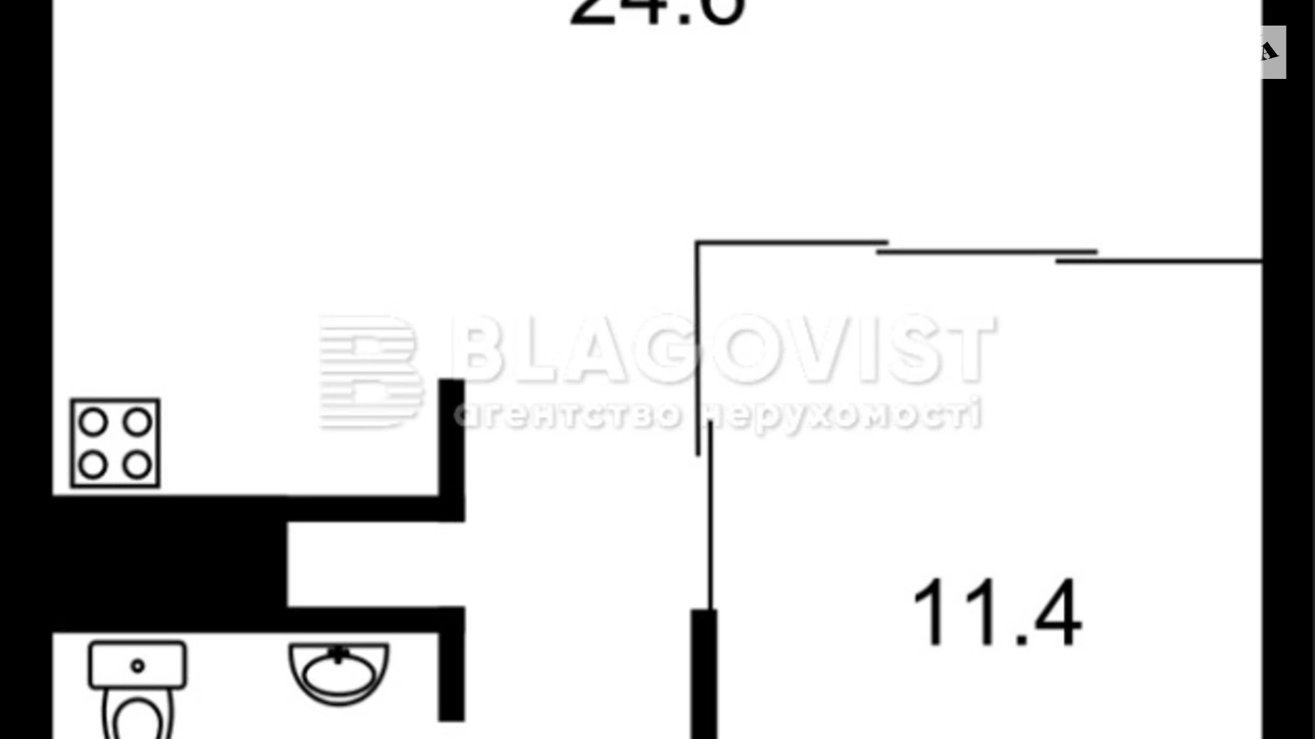 Продается 1-комнатная квартира 45 кв. м в Киеве, ул. Михаила Бойчука, 19А - фото 2