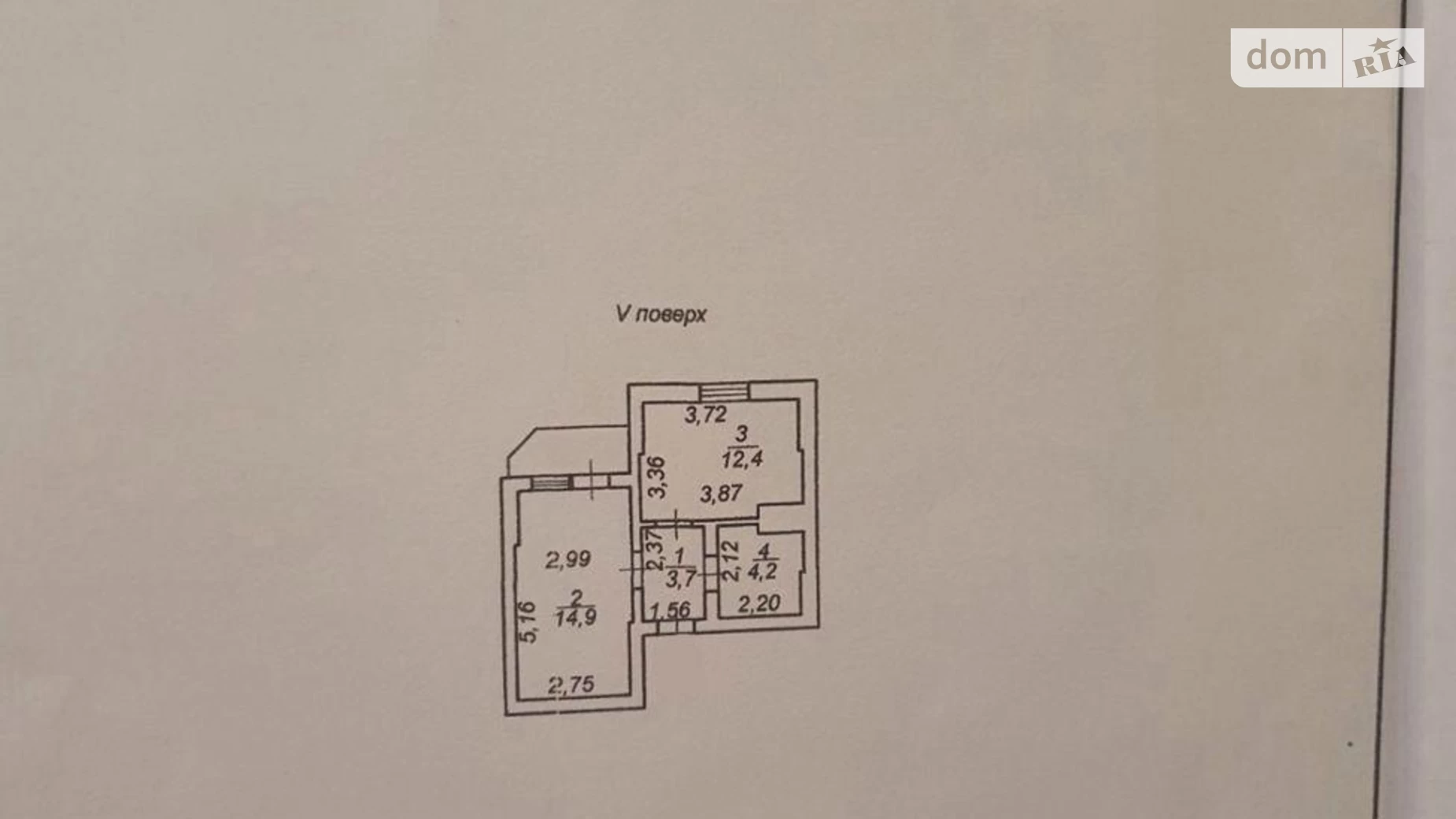 Продается 1-комнатная квартира 38 кв. м в Лиманке, мас. Радужный, 1