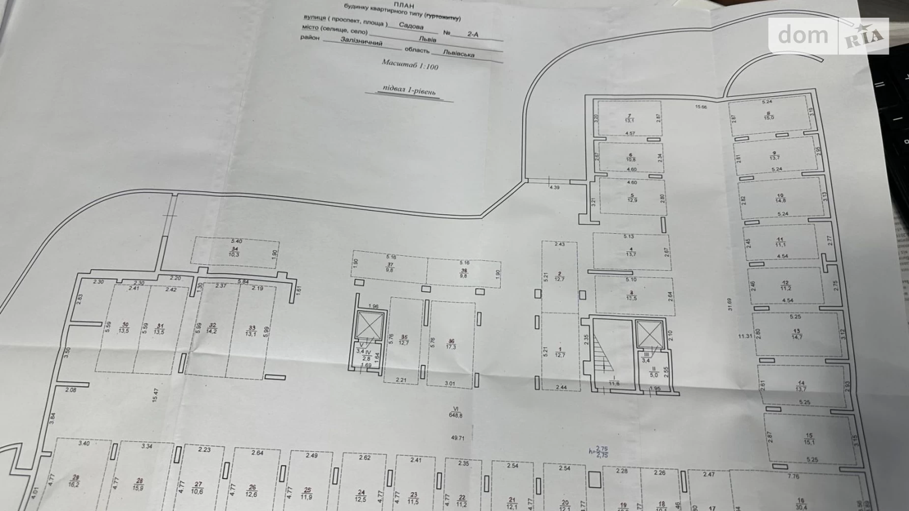 Продається підземний паркінг під легкове авто на 22 кв. м, цена: 25000 $ - фото 2