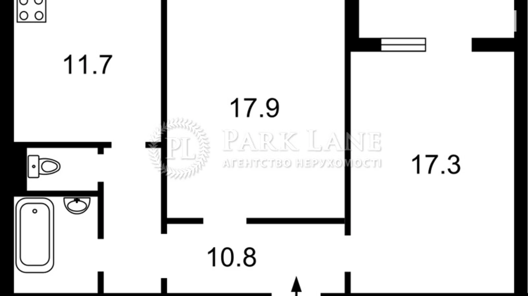 Продается 2-комнатная квартира 66 кв. м в Киеве, ул. Драгоманова, 12А - фото 5