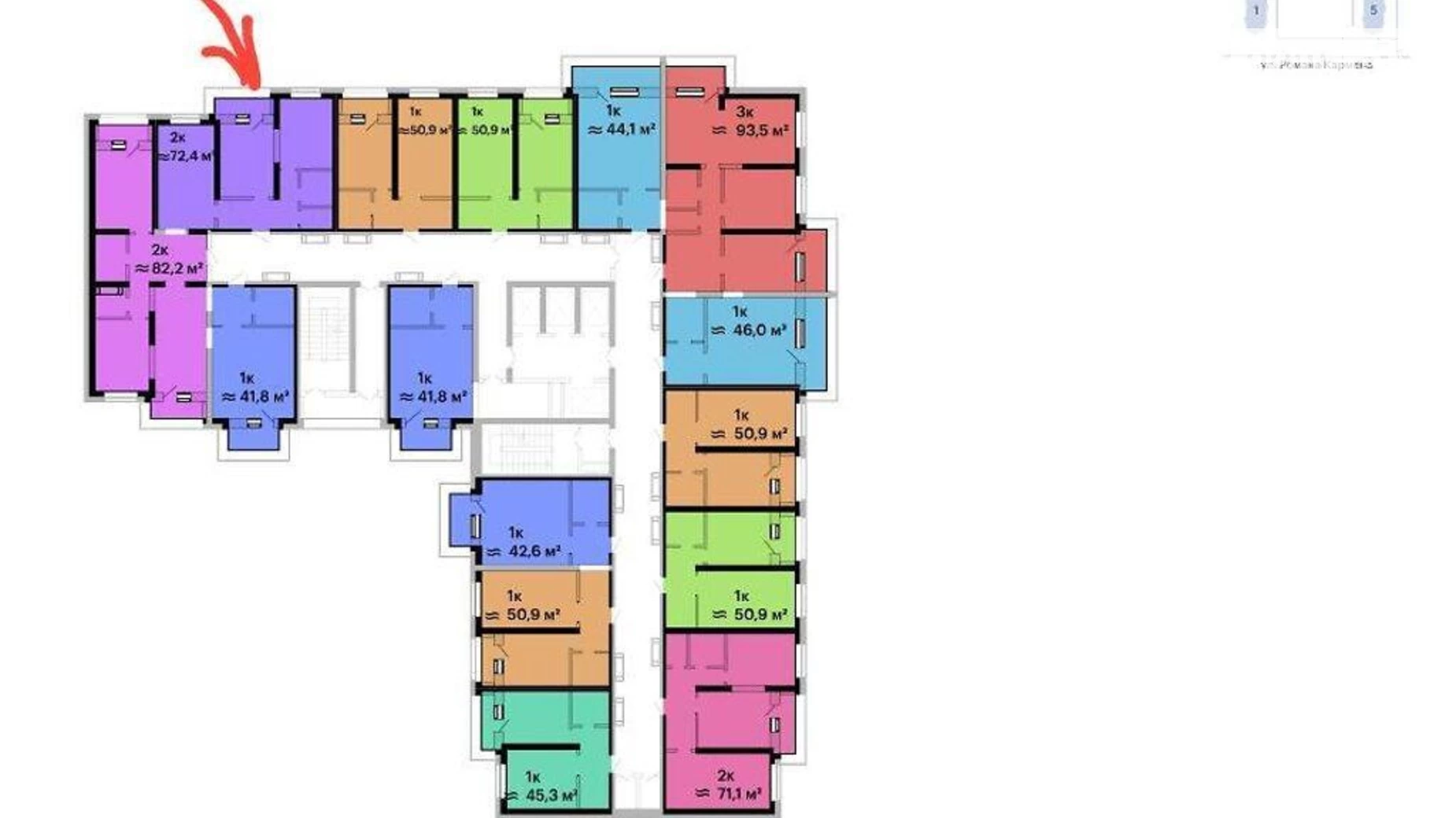 Продается 2-комнатная квартира 72 кв. м в Одессе, ул. Гагарина, 9 корпус 4