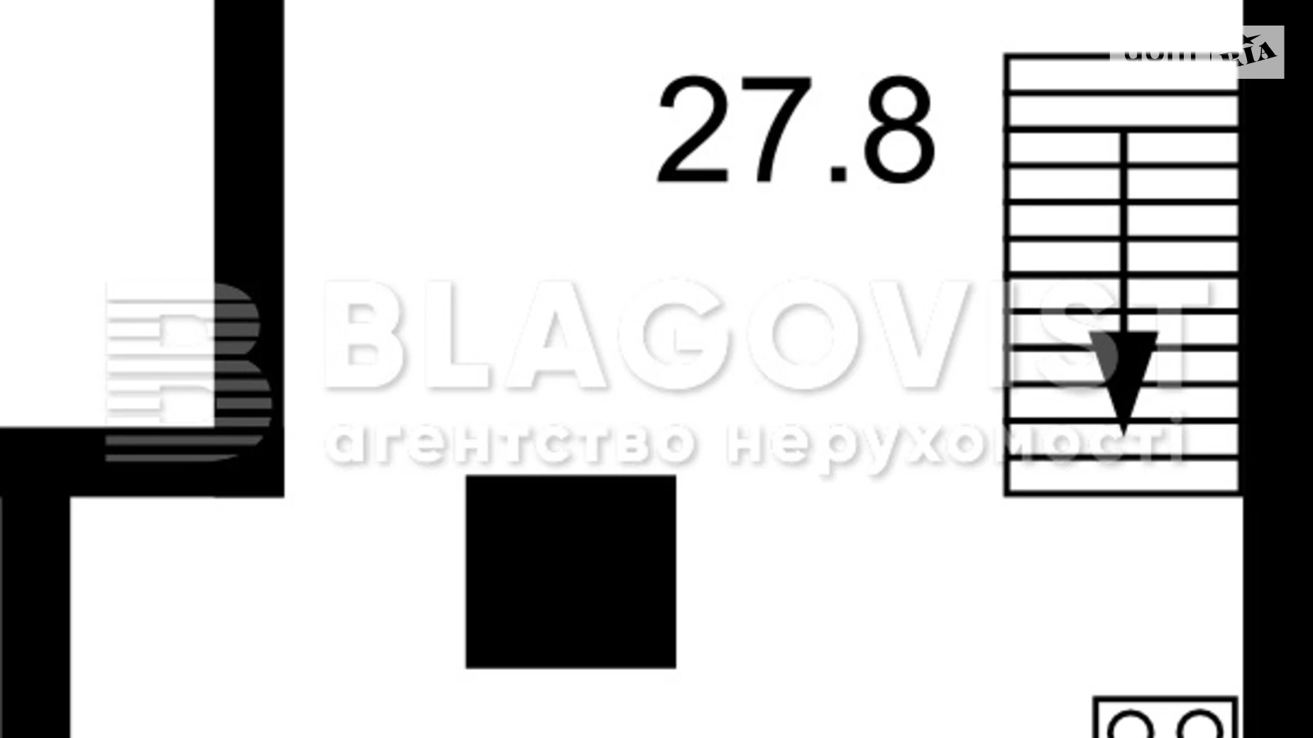 Продається 1-кімнатна квартира 57 кв. м у Києві, вул. Коновальця Євгена, 32