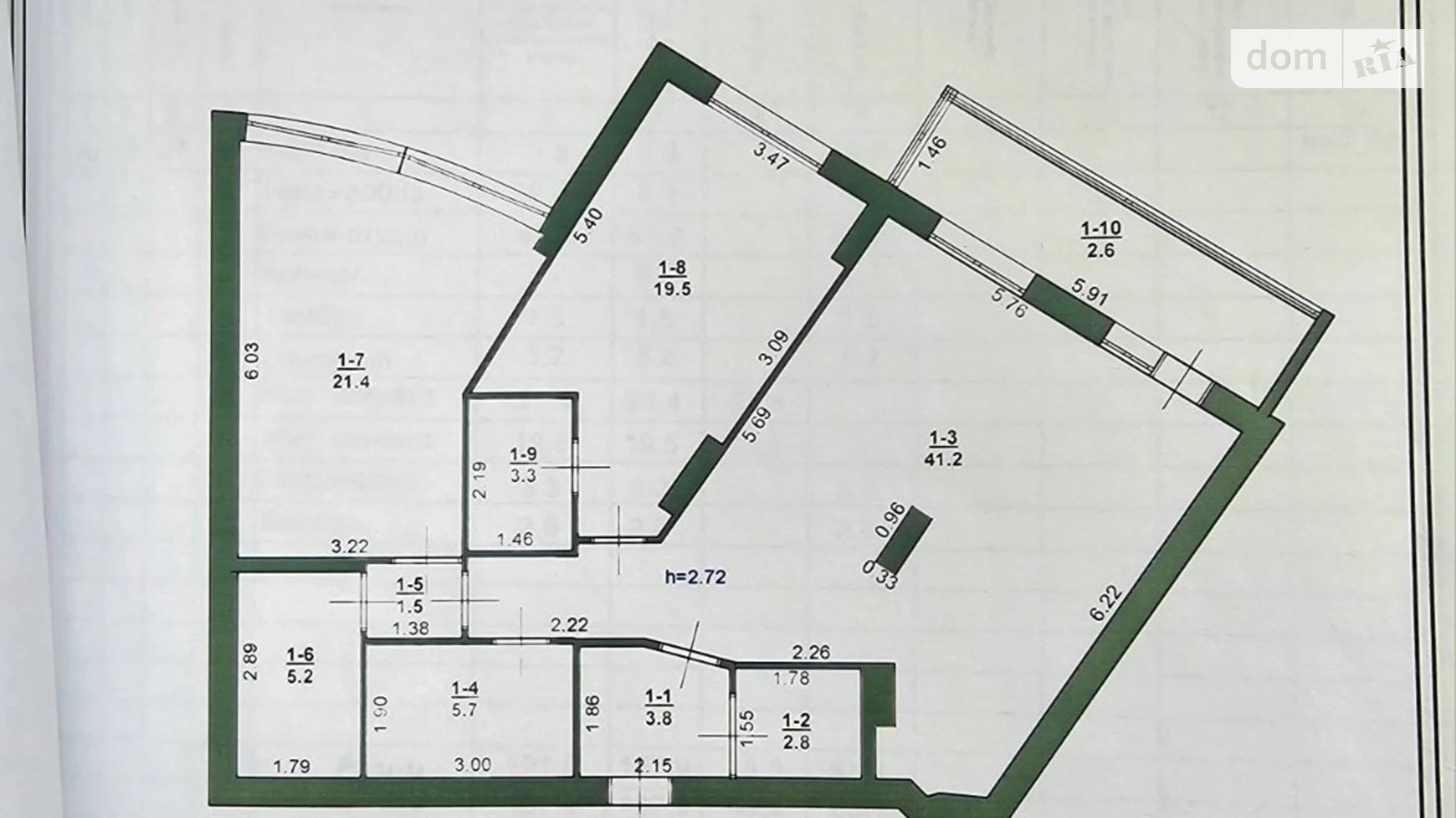 Продается 2-комнатная квартира 107 кв. м в Хмельницком, цена: 99000 $ - фото 2