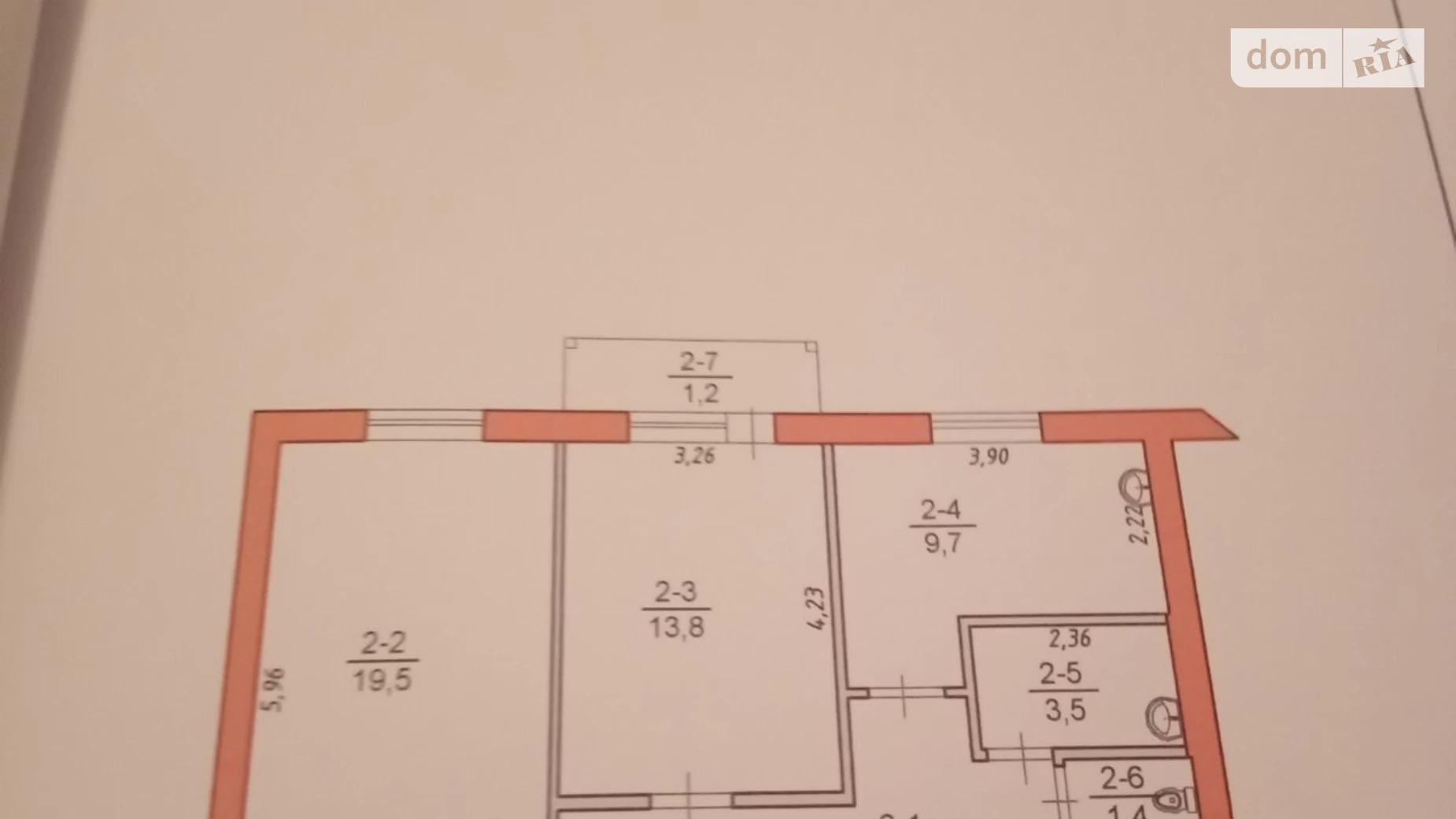 Продається 2-кімнатна квартира 62 кв. м у Струмівці, вул. Гальчевського, 2А